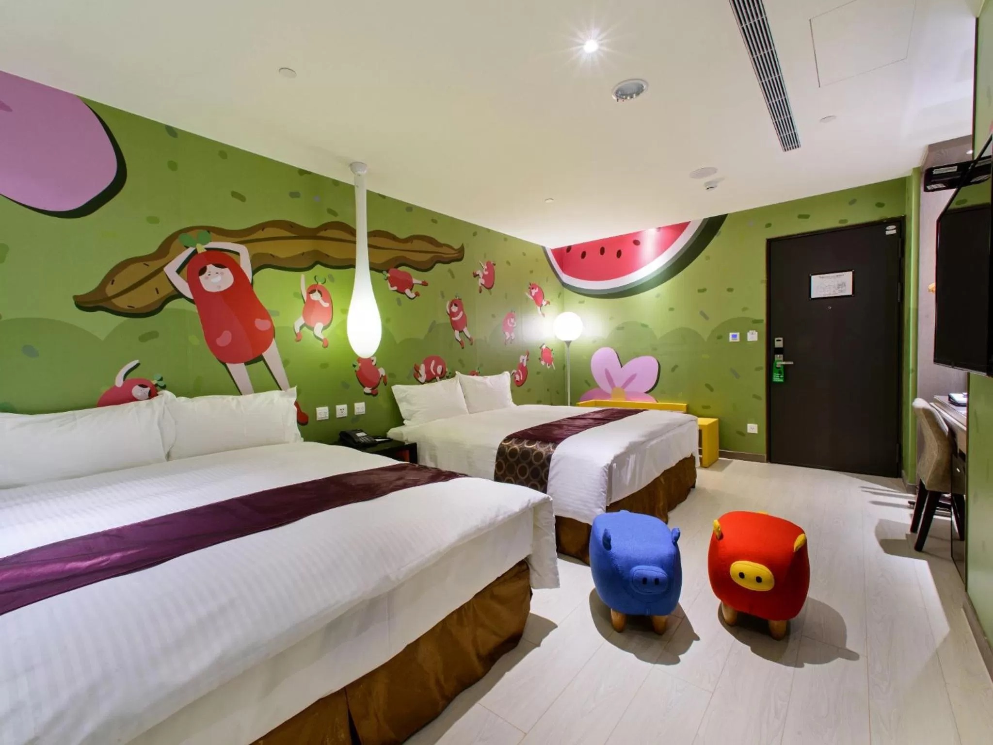 Bedroom, Bed in Stay Hotel - Taichung Zhongqing