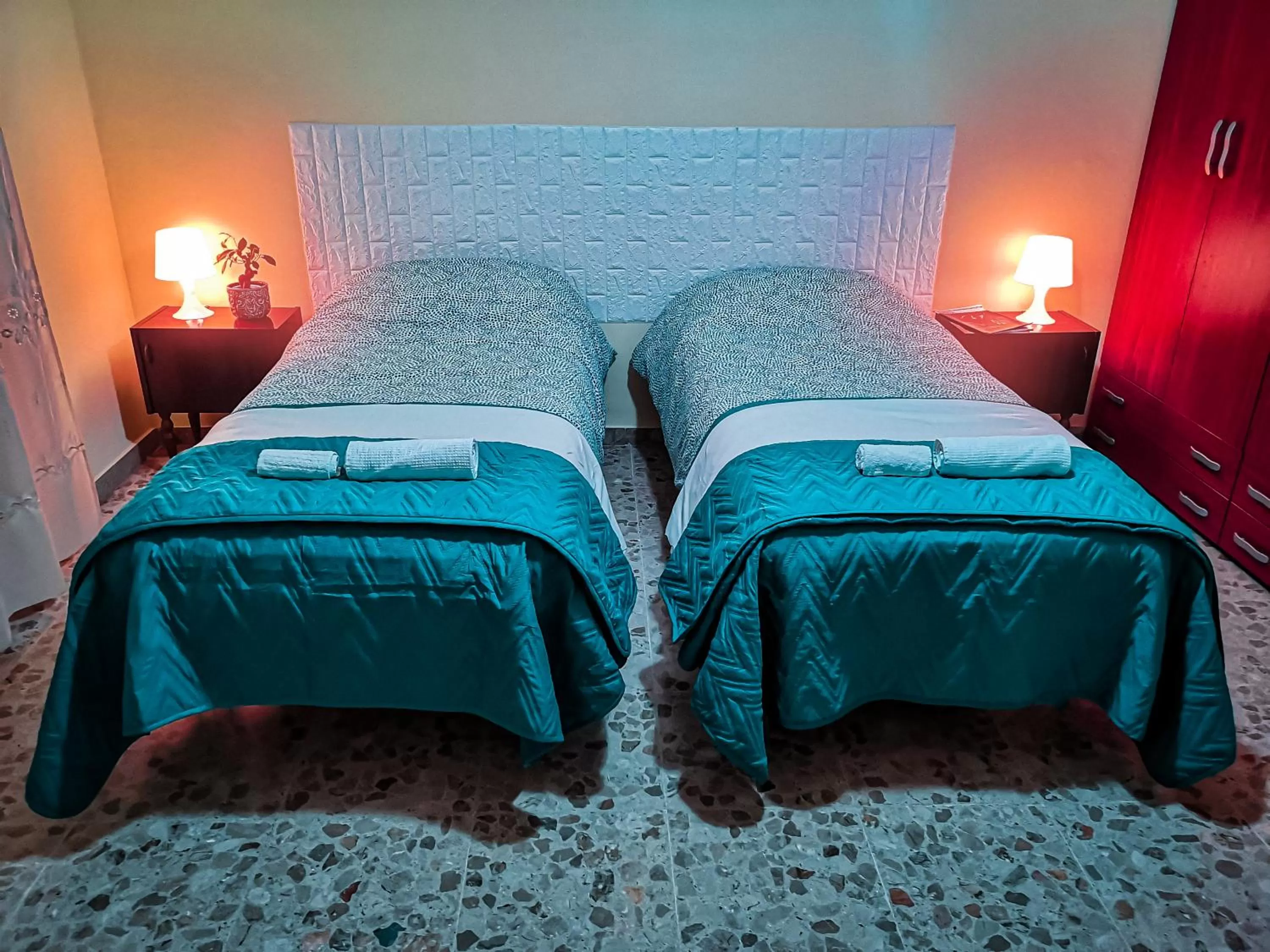 Bed in Villa Costanza