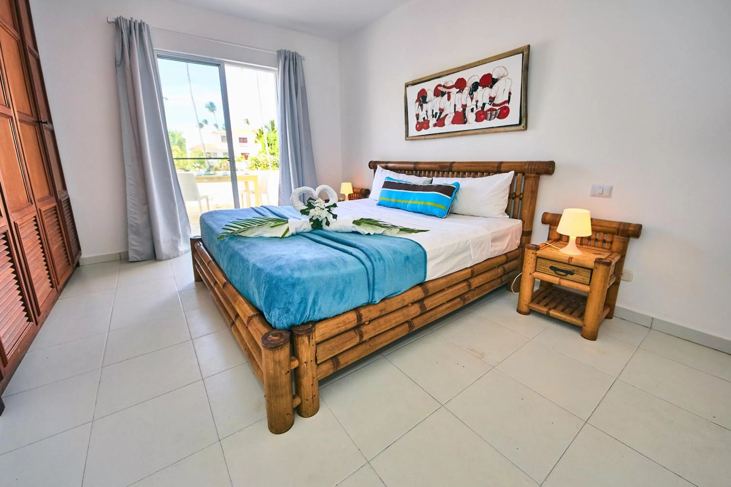 Bed in Las Terrazas Condo Punta Cana Beach - Los Corales Village