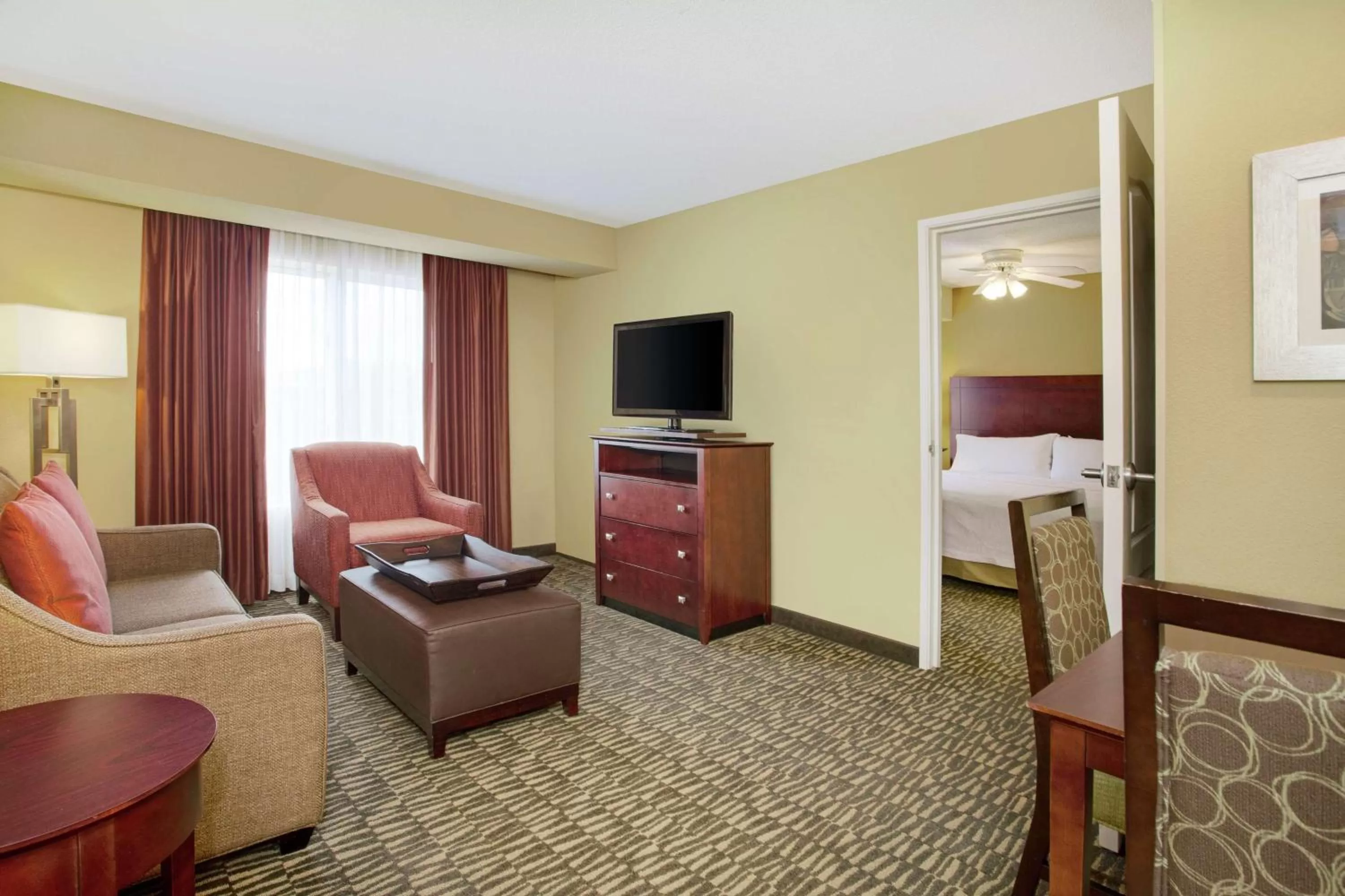 Bedroom, Bed in Homewood Suites by Hilton Tampa-Brandon