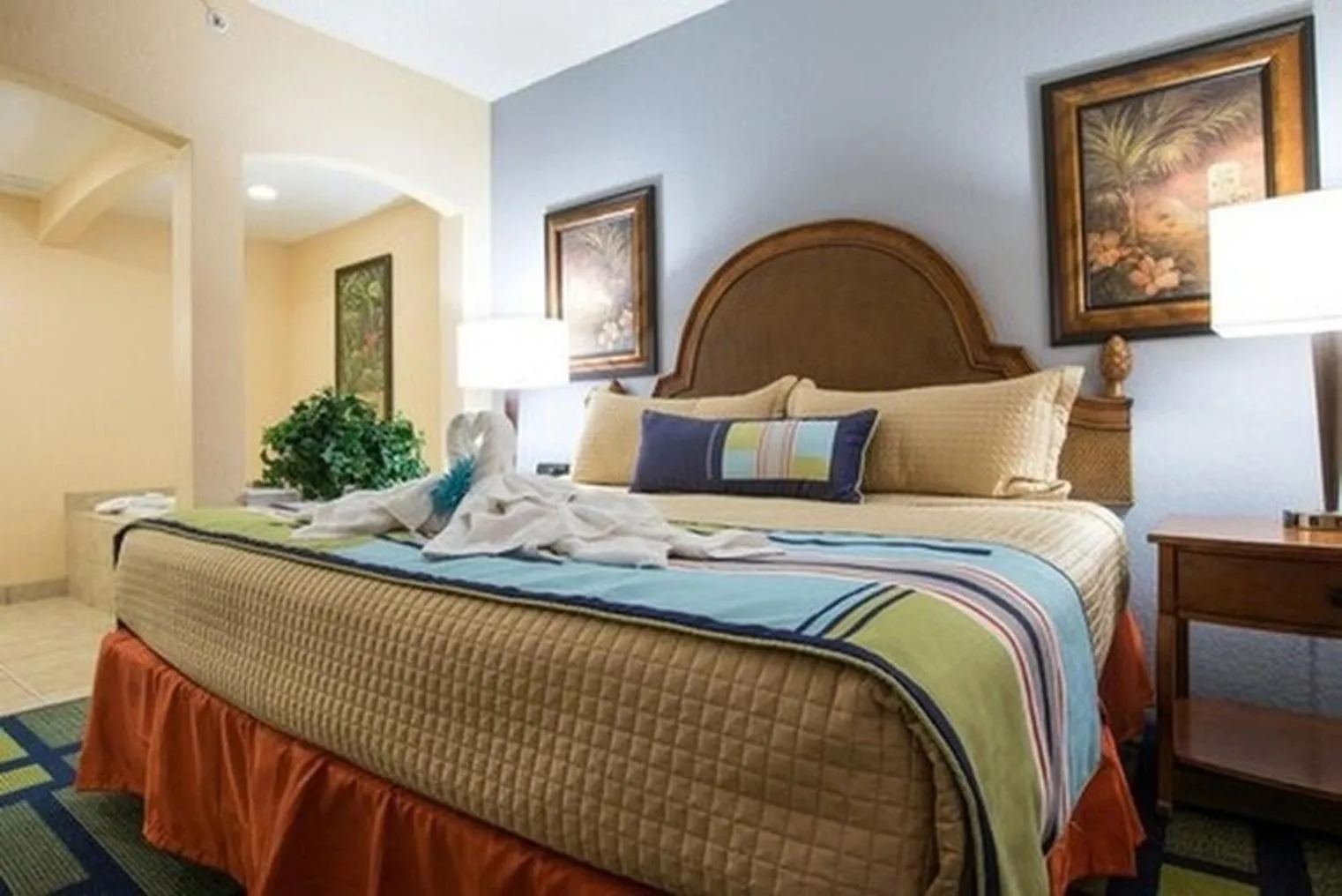 One-Bedroom King Handicap Accessible - Hearing Impaired in Vacation Village at Parkway