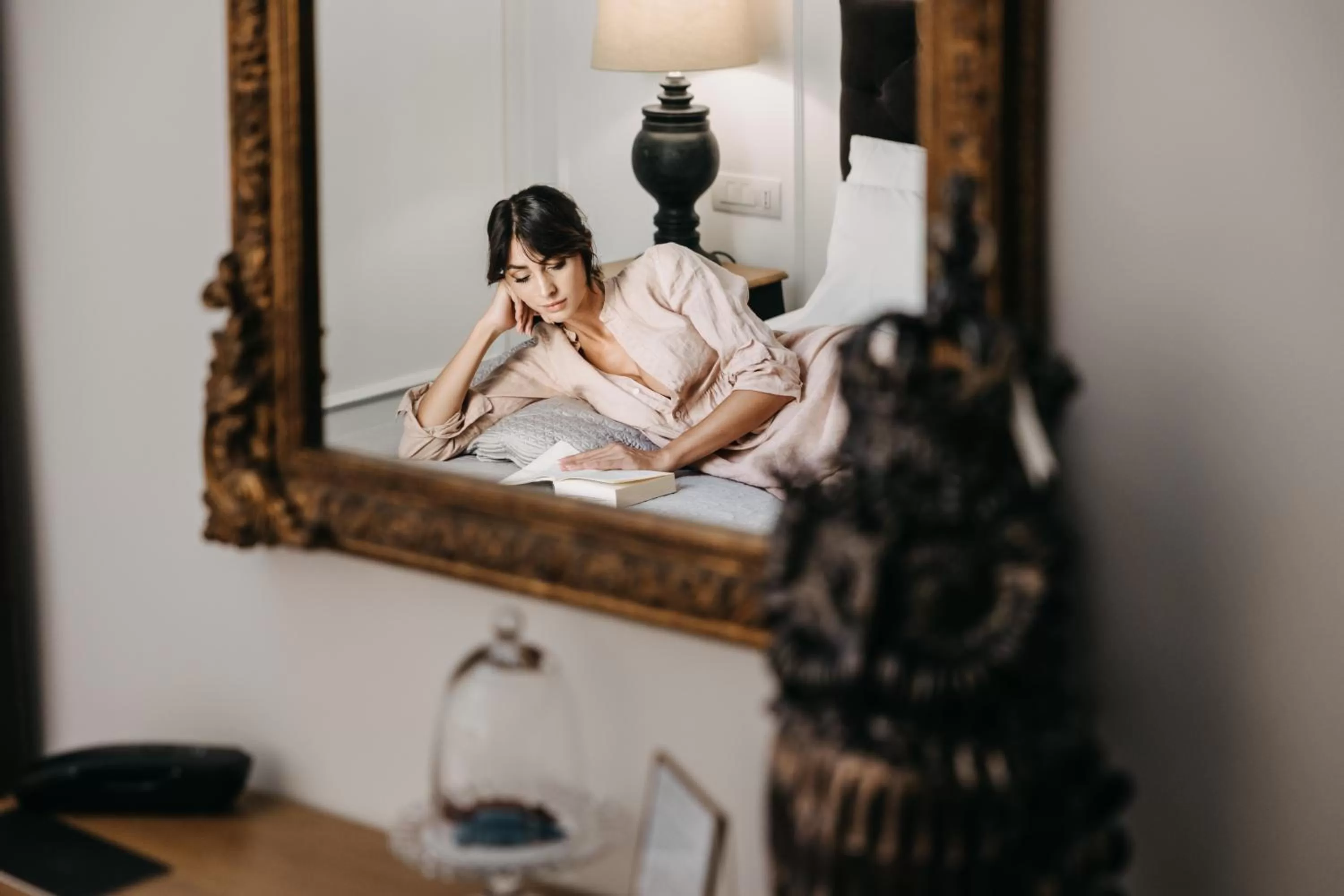 Bed in Palazzo Natoli Boutique Hotel