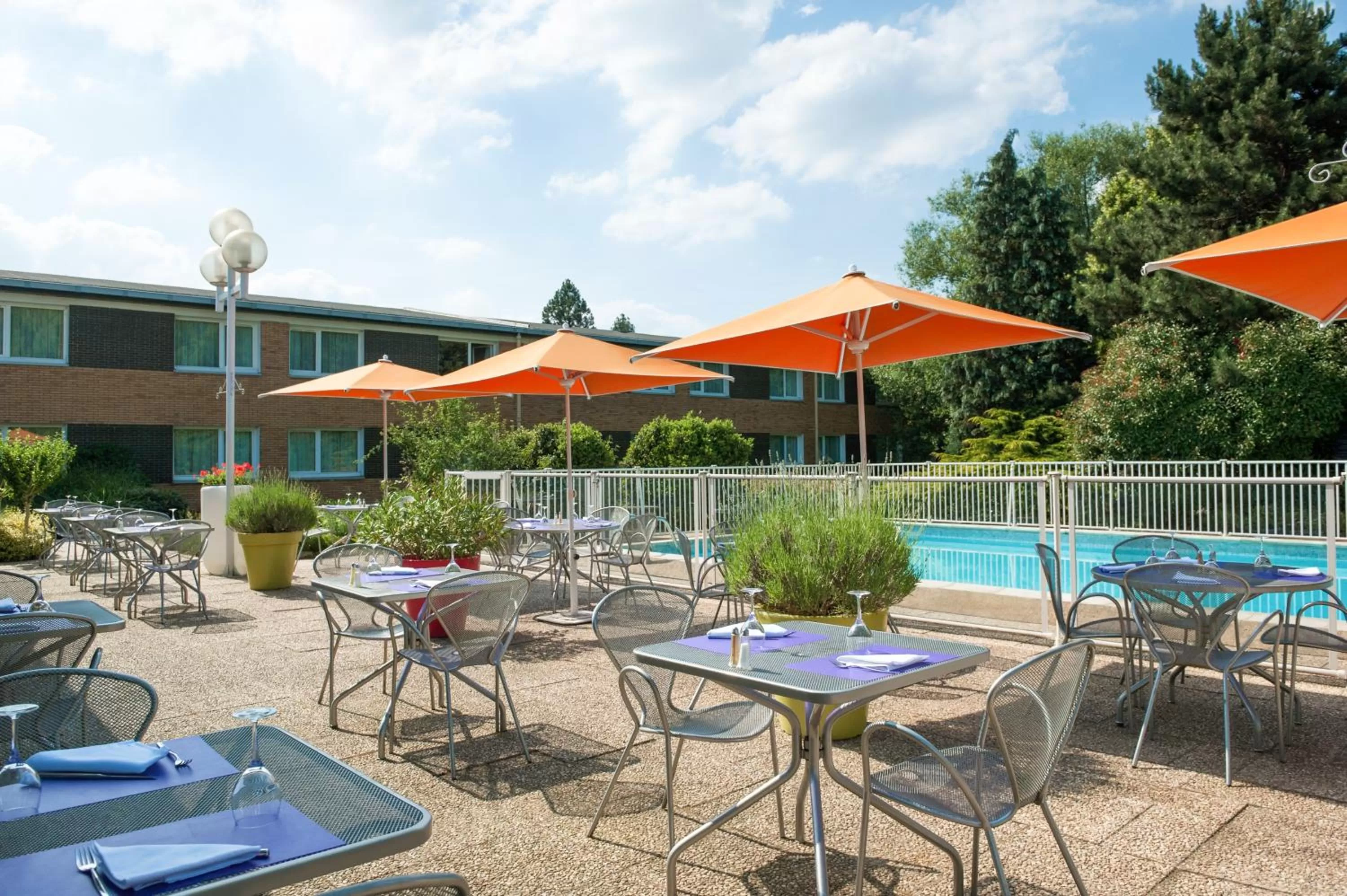 Balcony/Terrace in Novotel Metz Amnéville