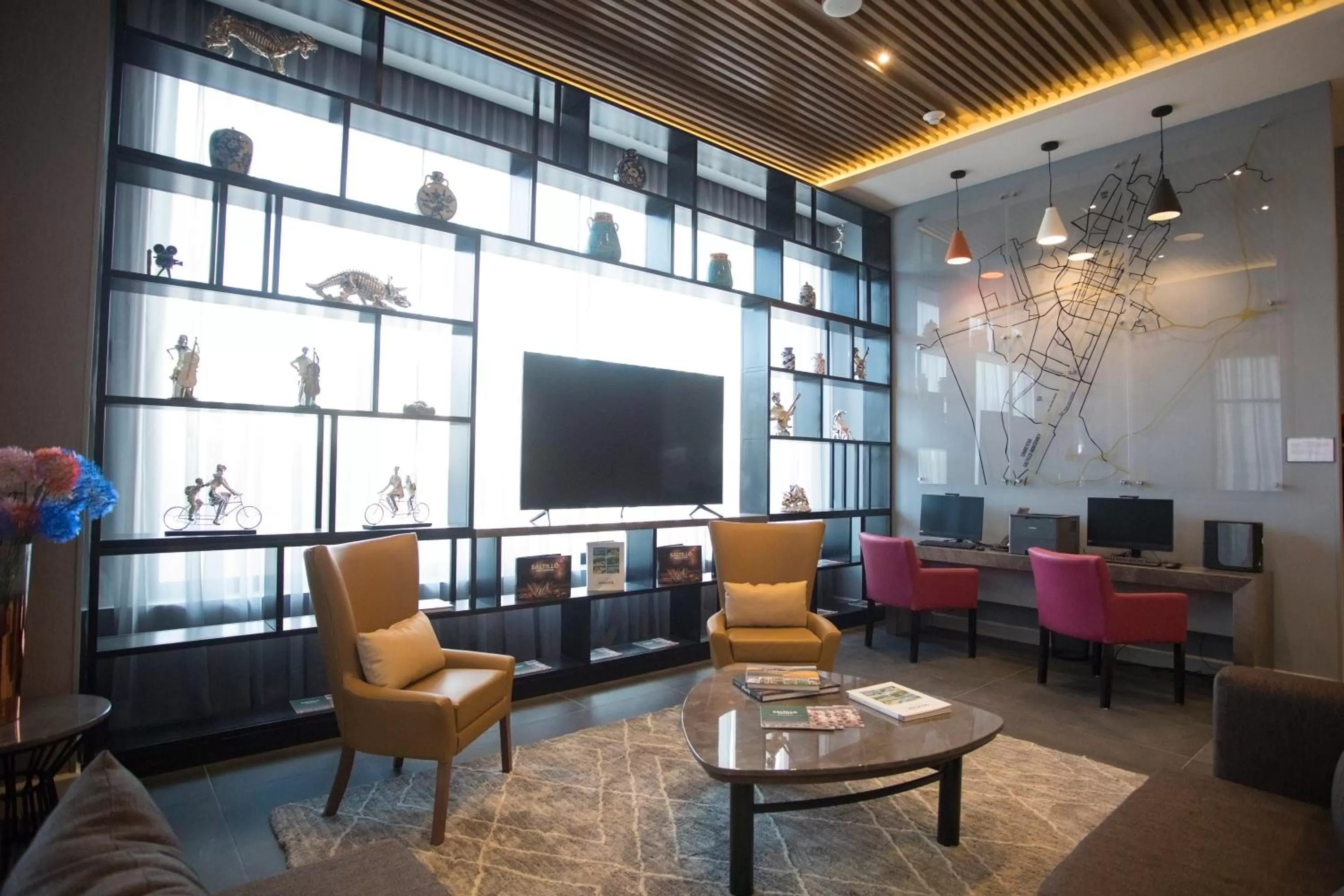 Lobby or reception in Hyatt Place Saltillo