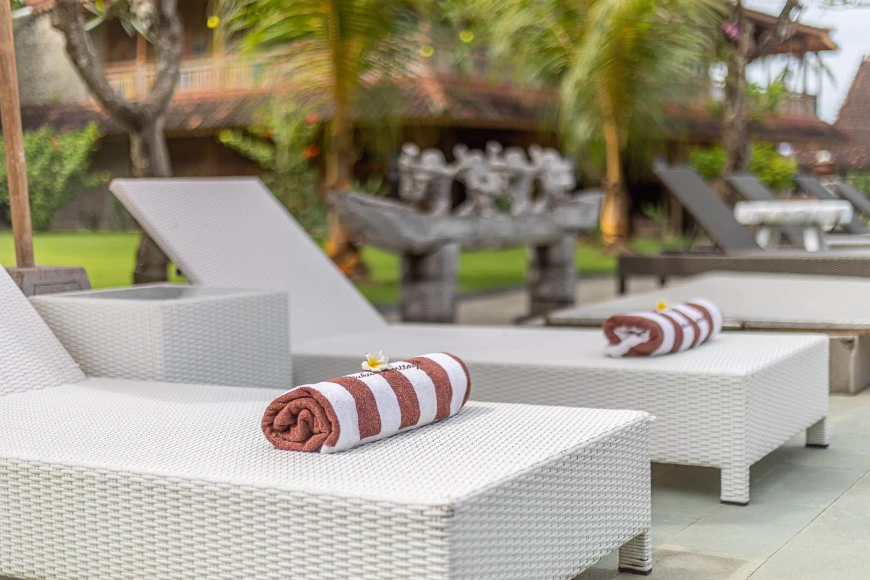 Garden in Jukung Cottage