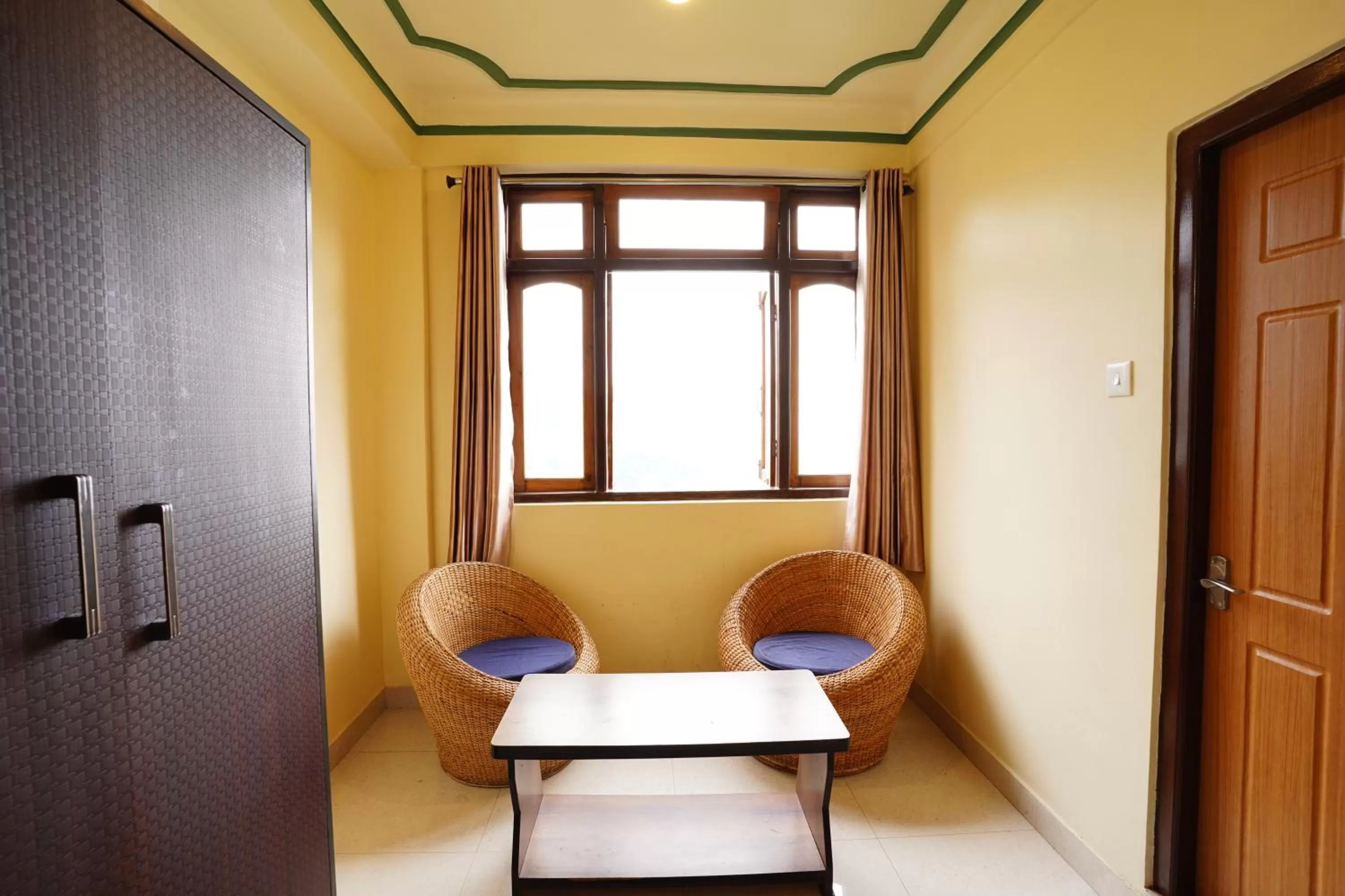 View (from property/room), Seating Area in Hotel White Lotus Gangtok