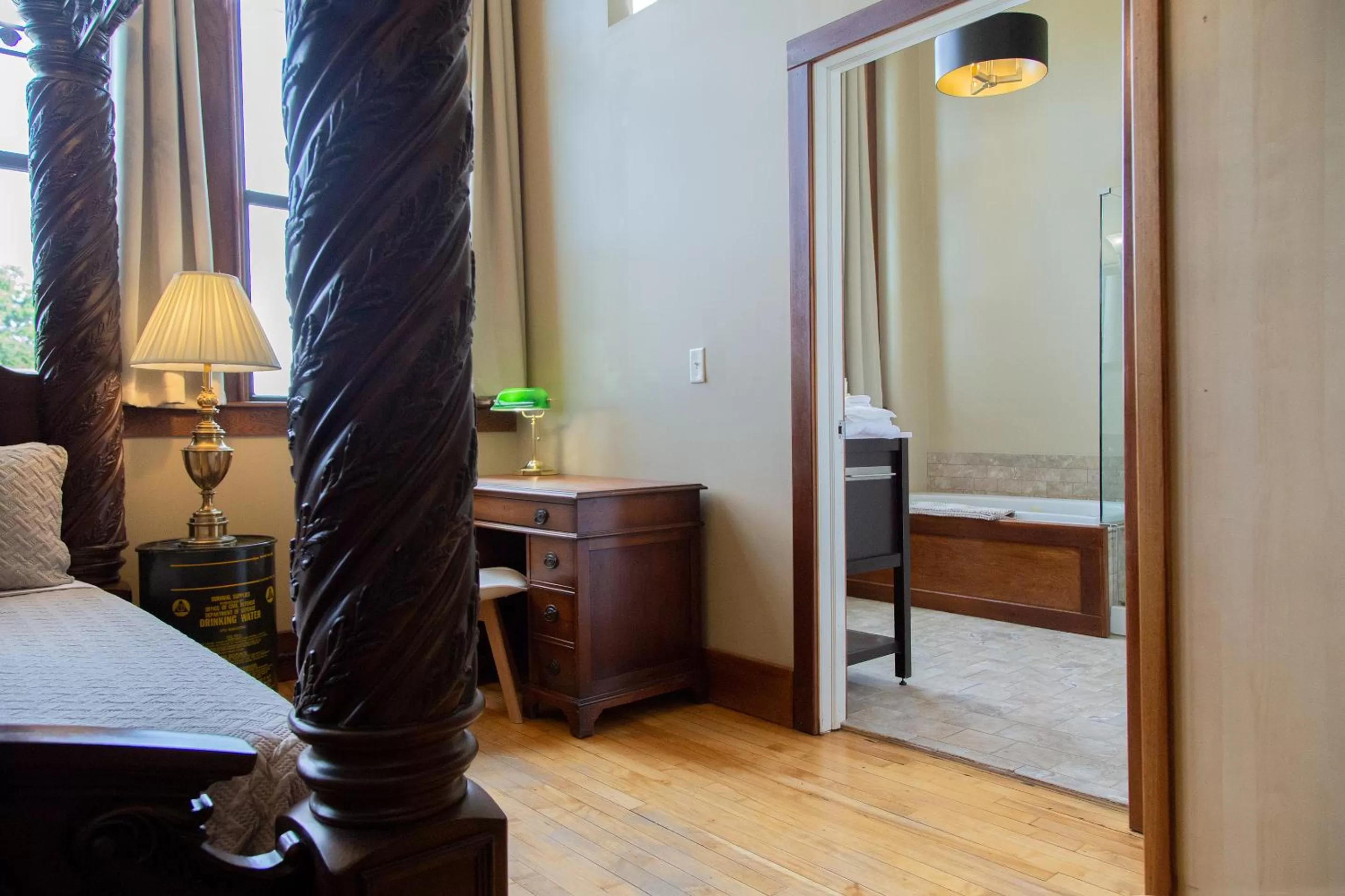 Bed in School 31 Lofts