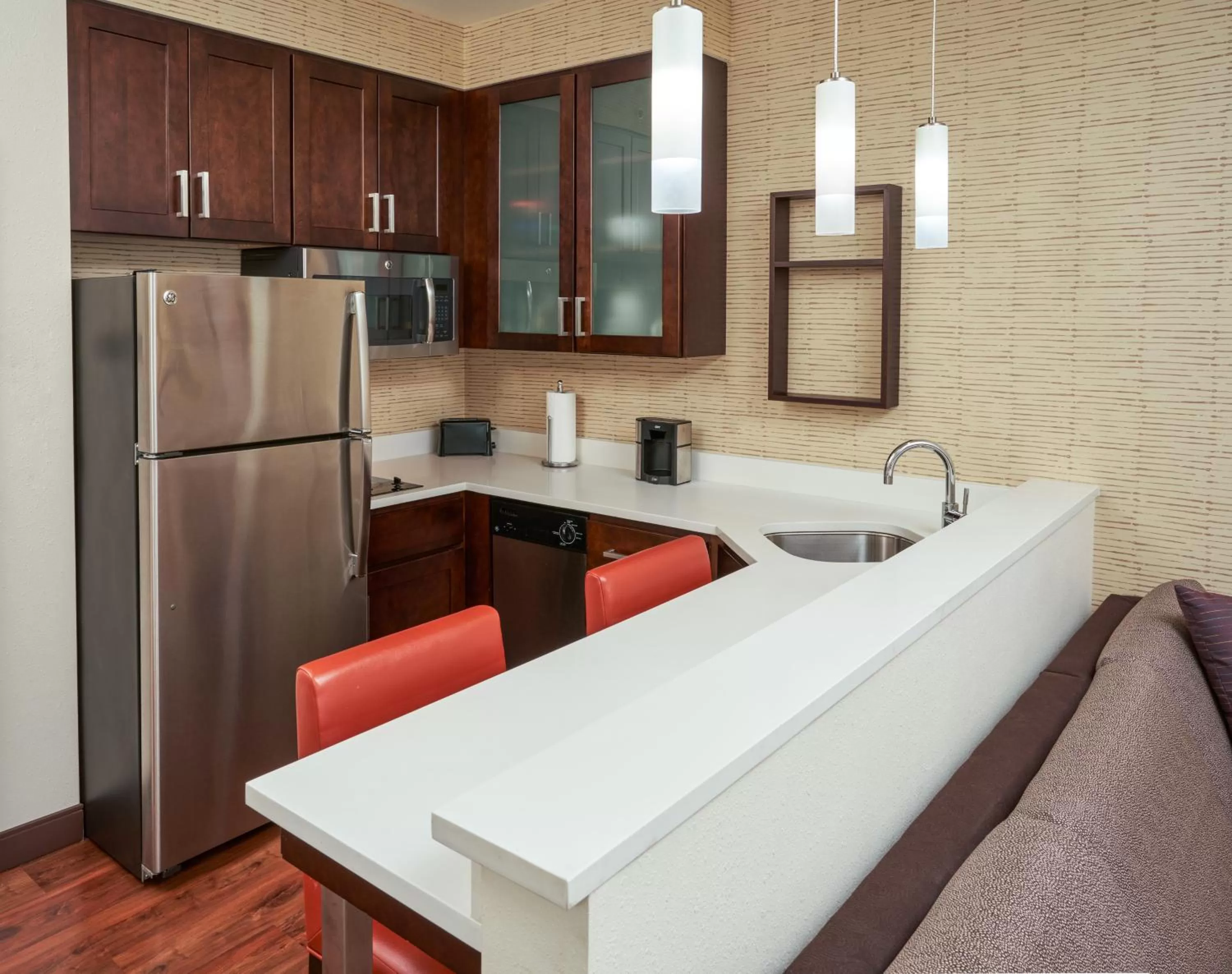 Kitchen or kitchenette in Residence Inn by Marriott Philadelphia Airport