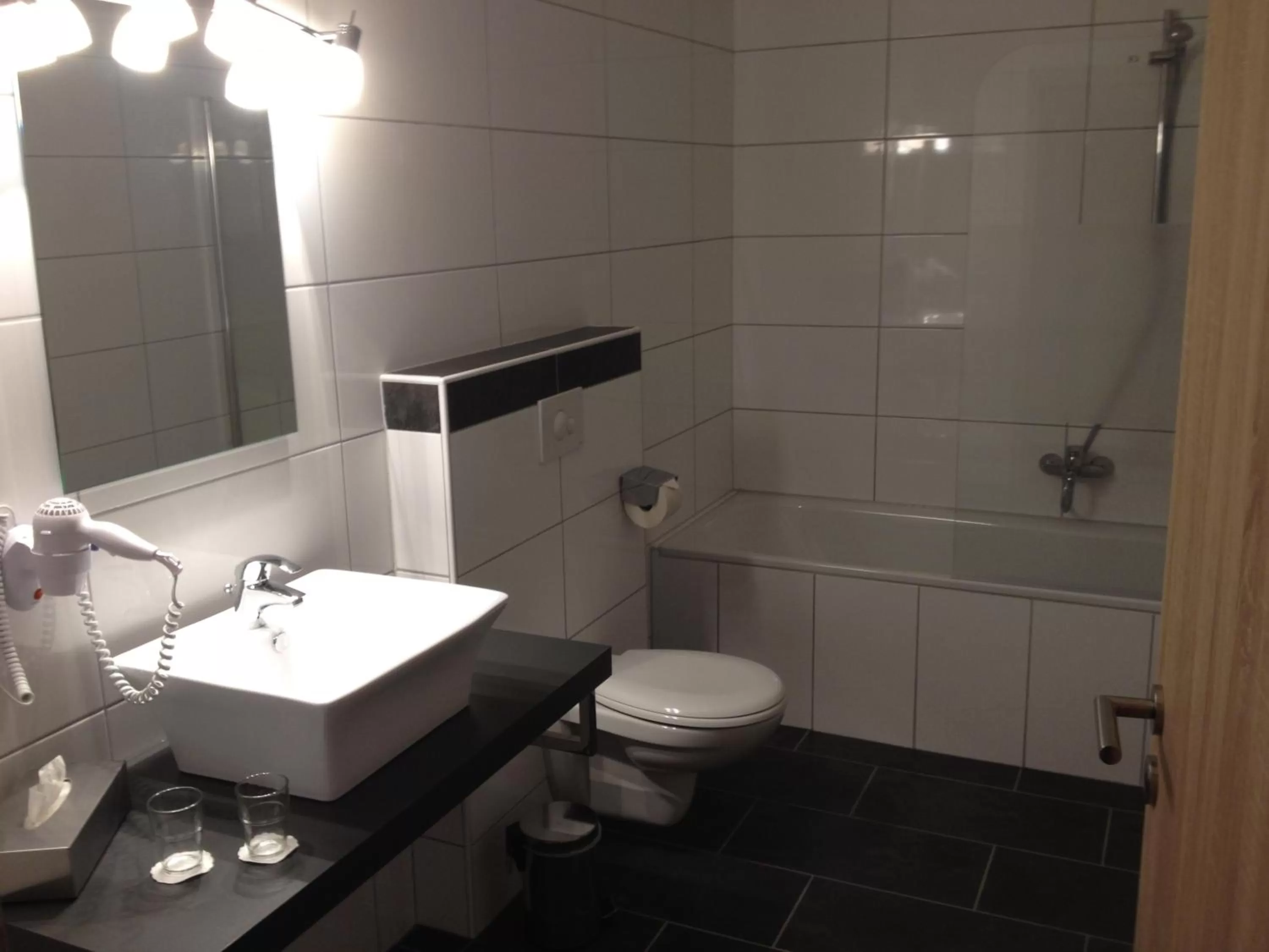 Bathroom in Hotel Bohlje