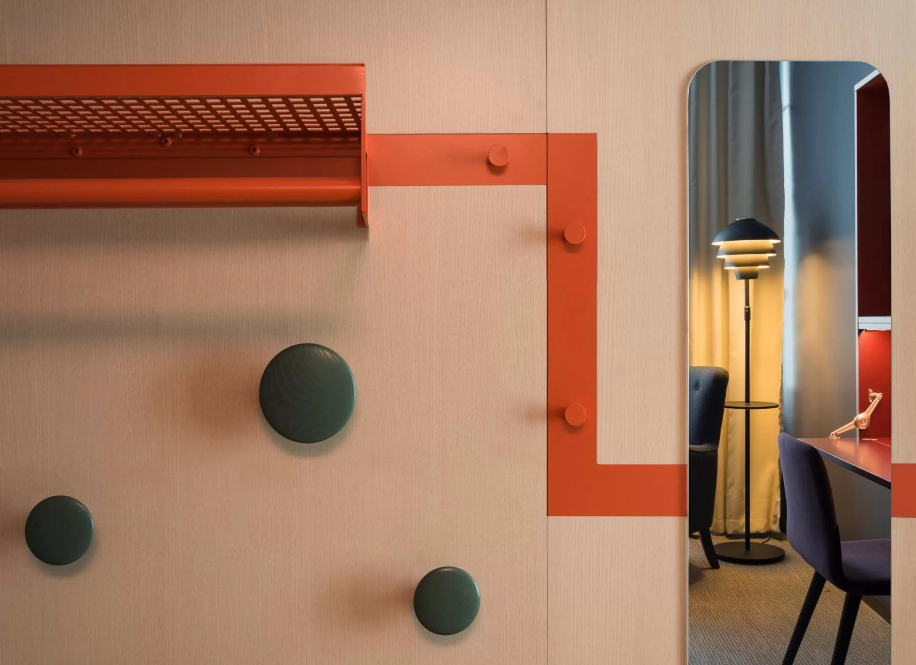 Decorative detail in First Hotel Central