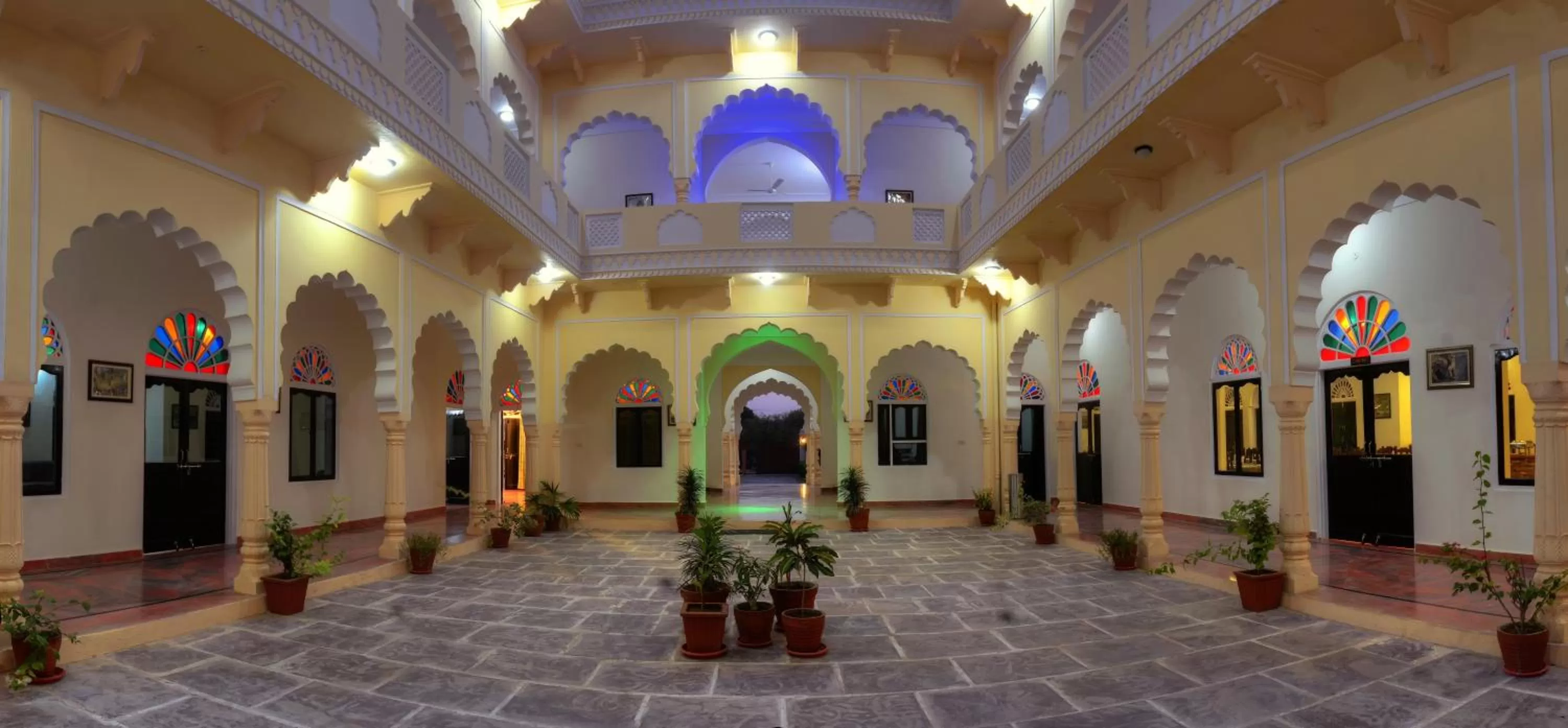 Lobby or reception in Ranthambhore Heritage Haveli