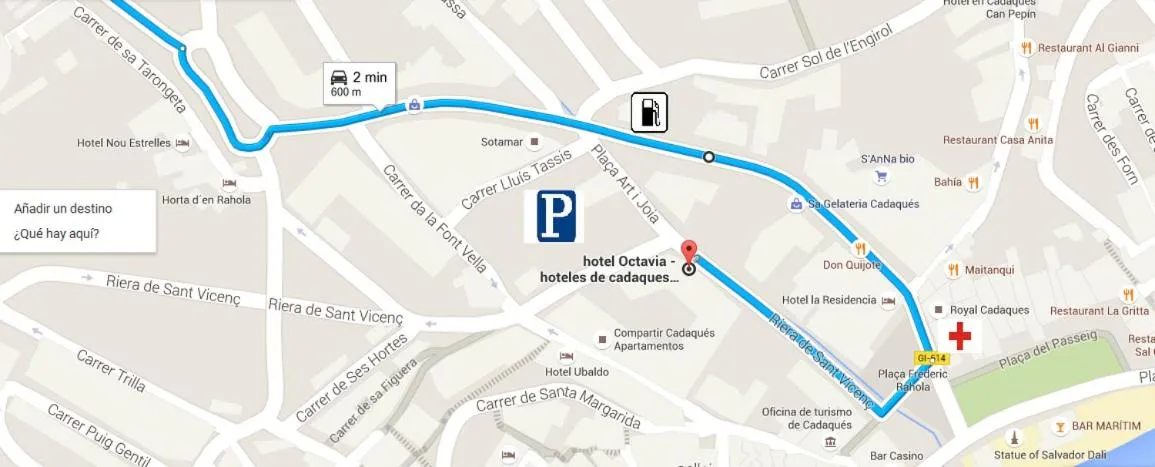 Property building in Hotel Octavia