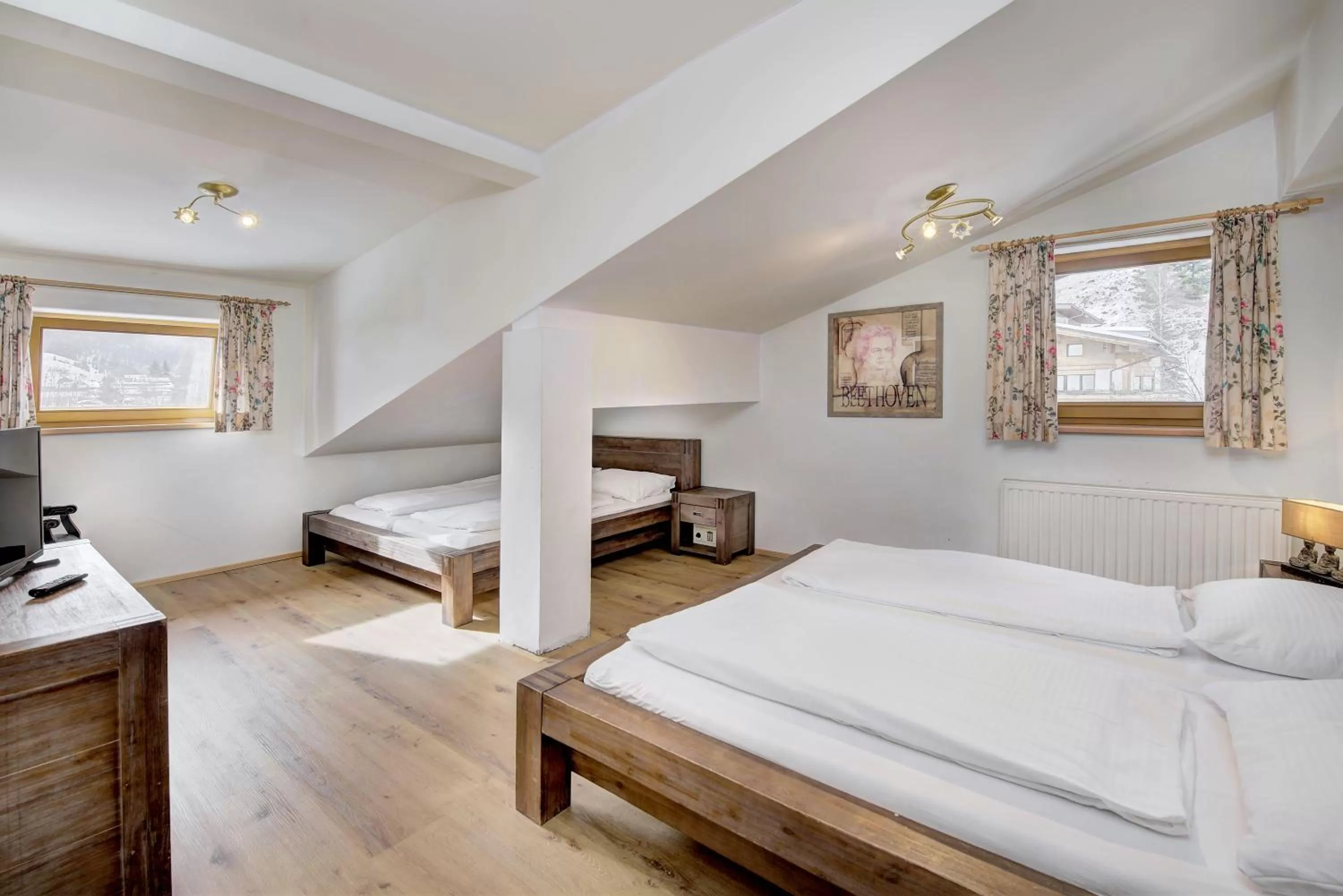 Bedroom, Bed in Bergland Residenz