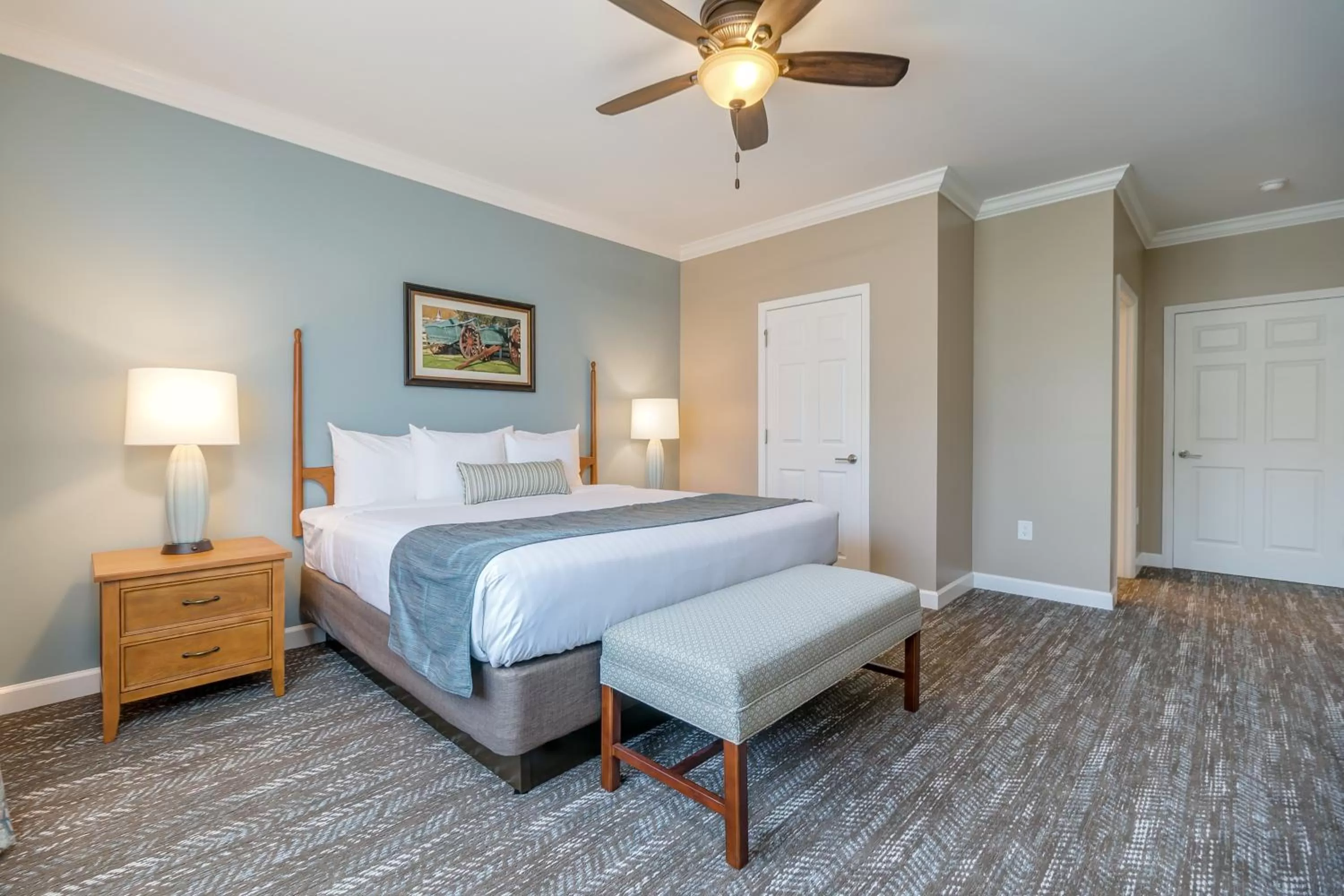 Bed in Holiday Inn Club Vacations Williamsburg Resort