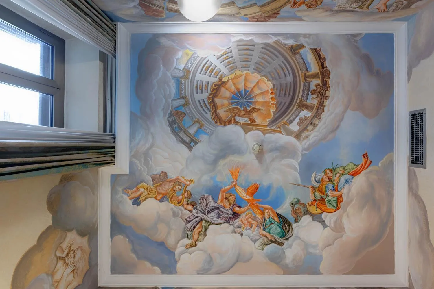 Decorative detail in Hotel Amalfi