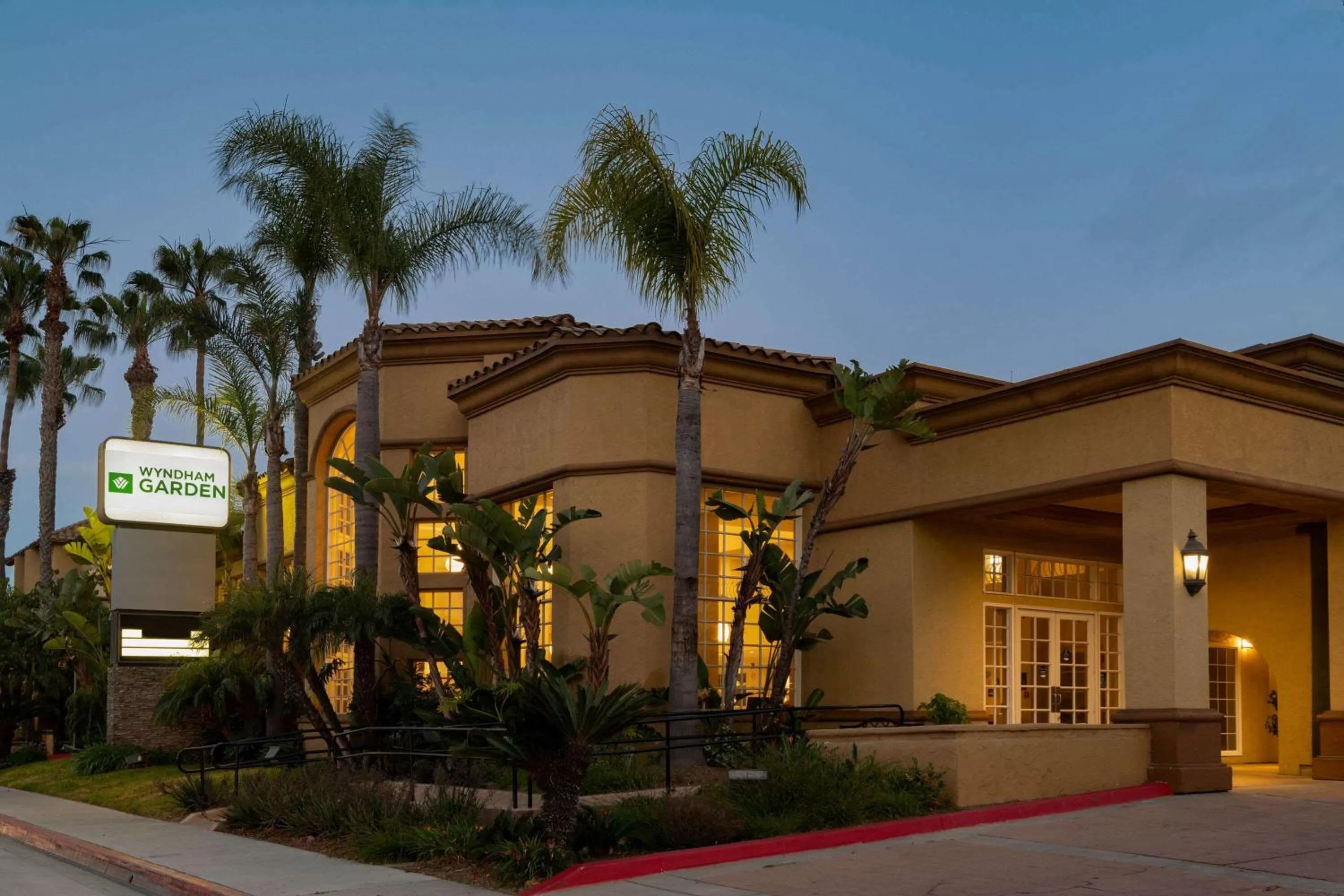 Property building in Wyndham Garden San Diego