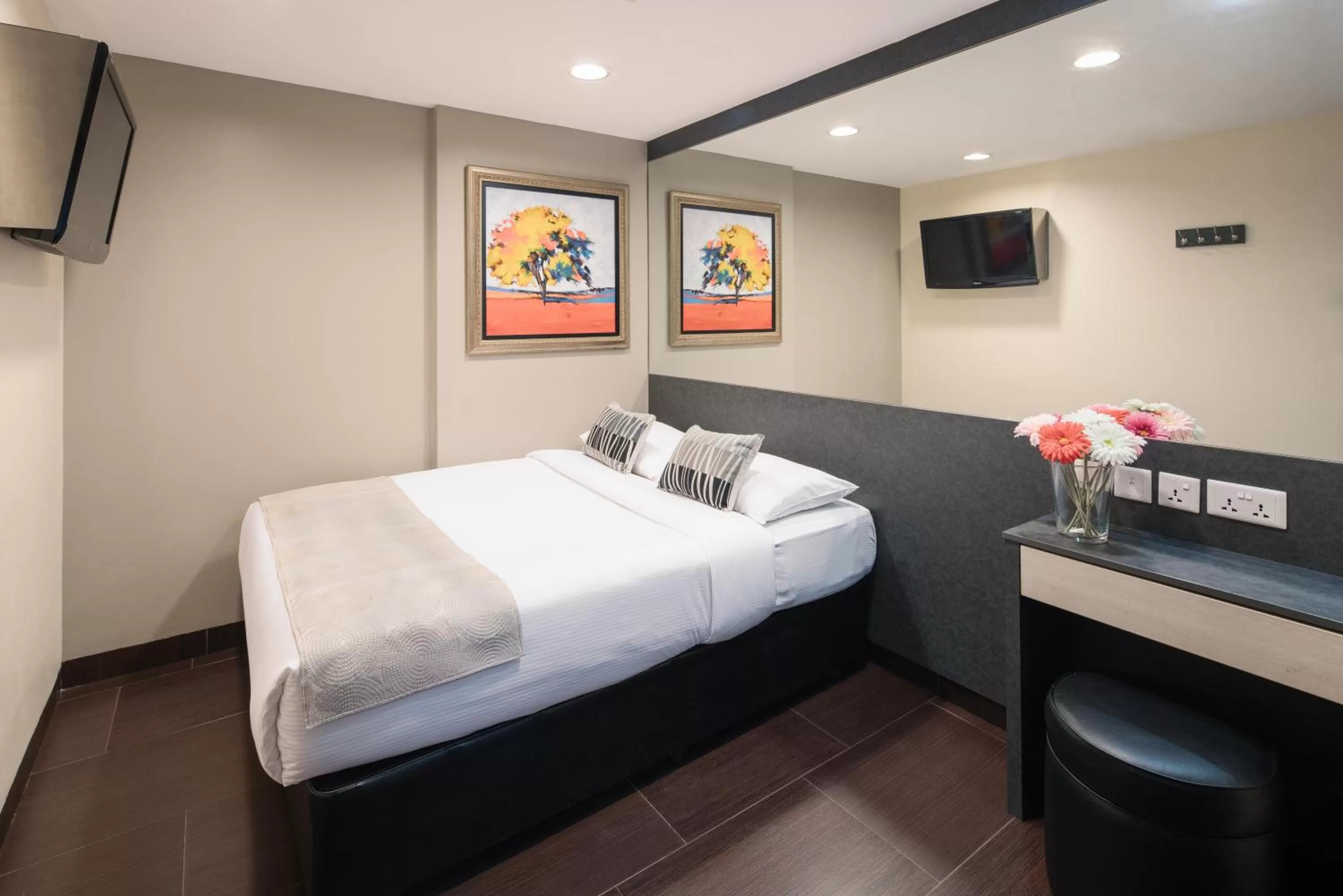 Bed in Value Hotel Nice