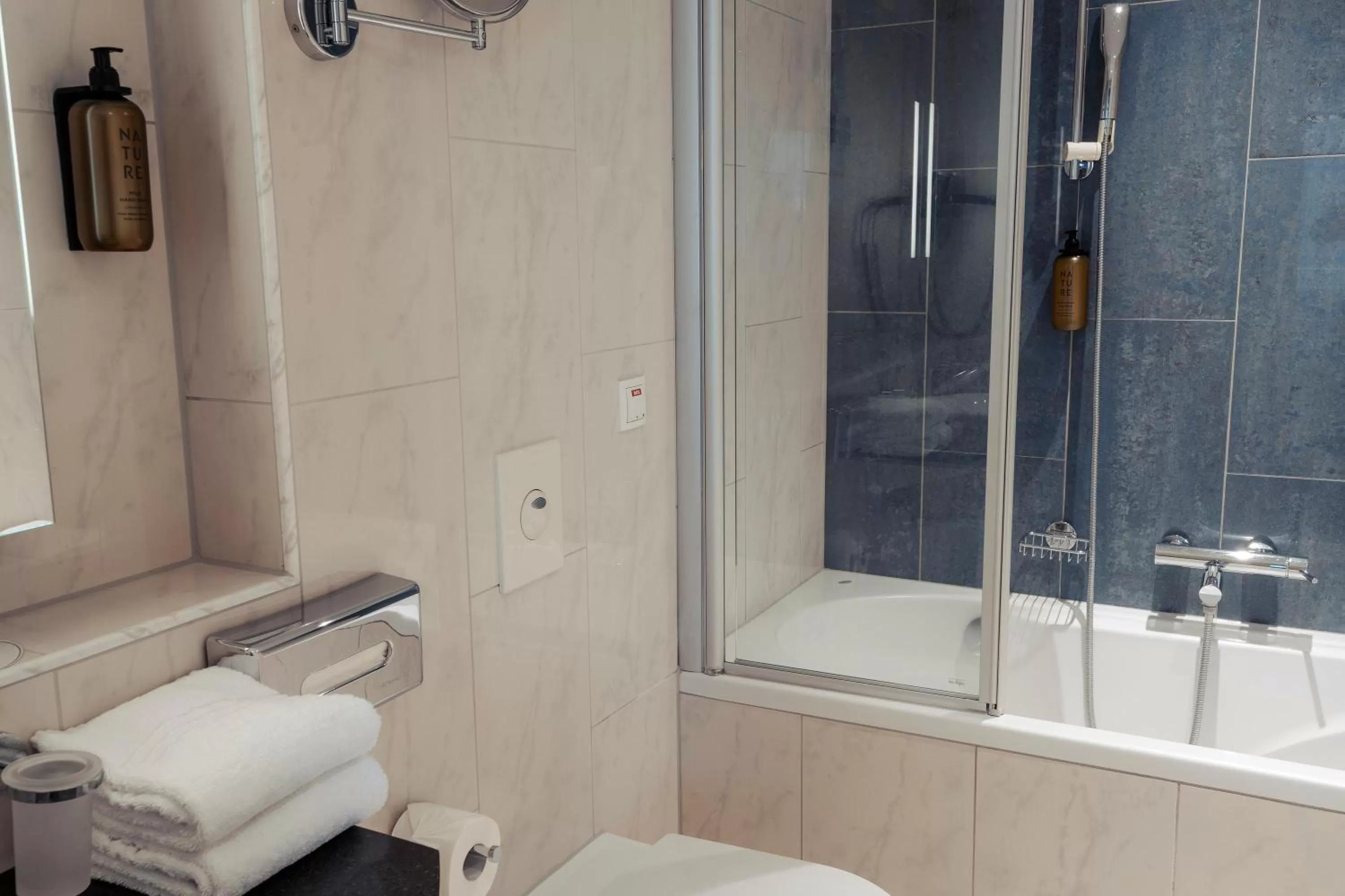 Bathroom in Doubletree by Hilton Ljubljana