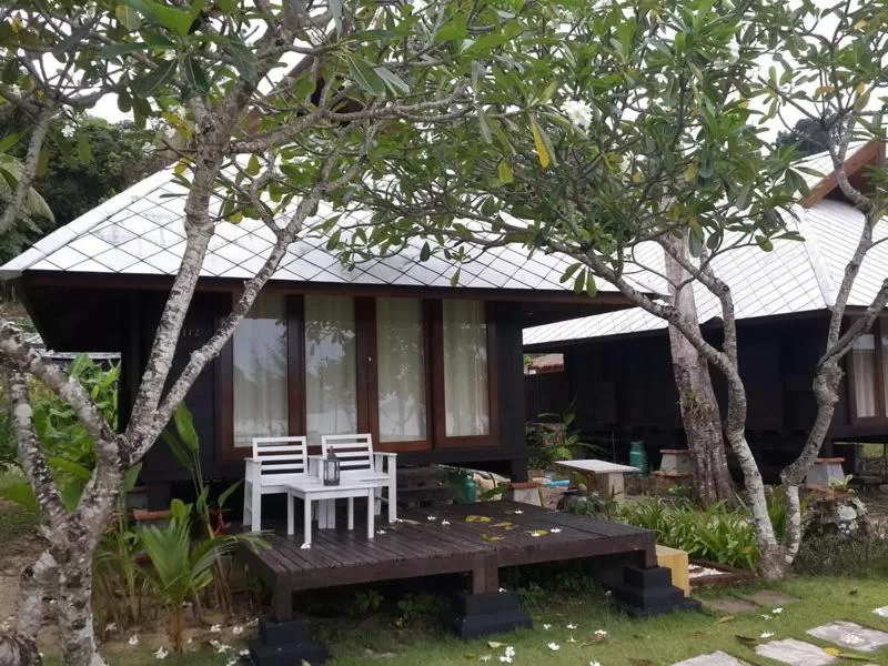 Patio in Thanya Beach Resort - SHA Plus