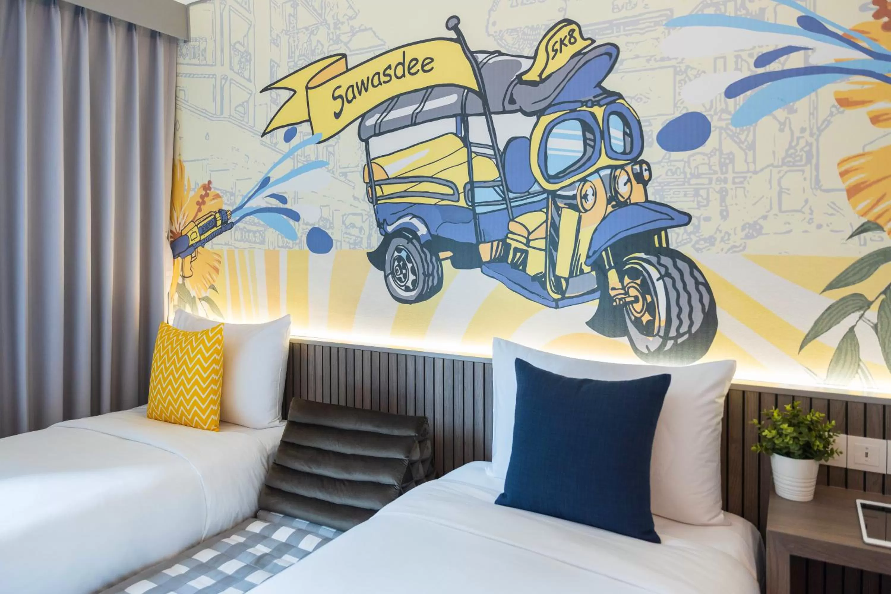 Bed in lyf Sukhumvit 8 Bangkok