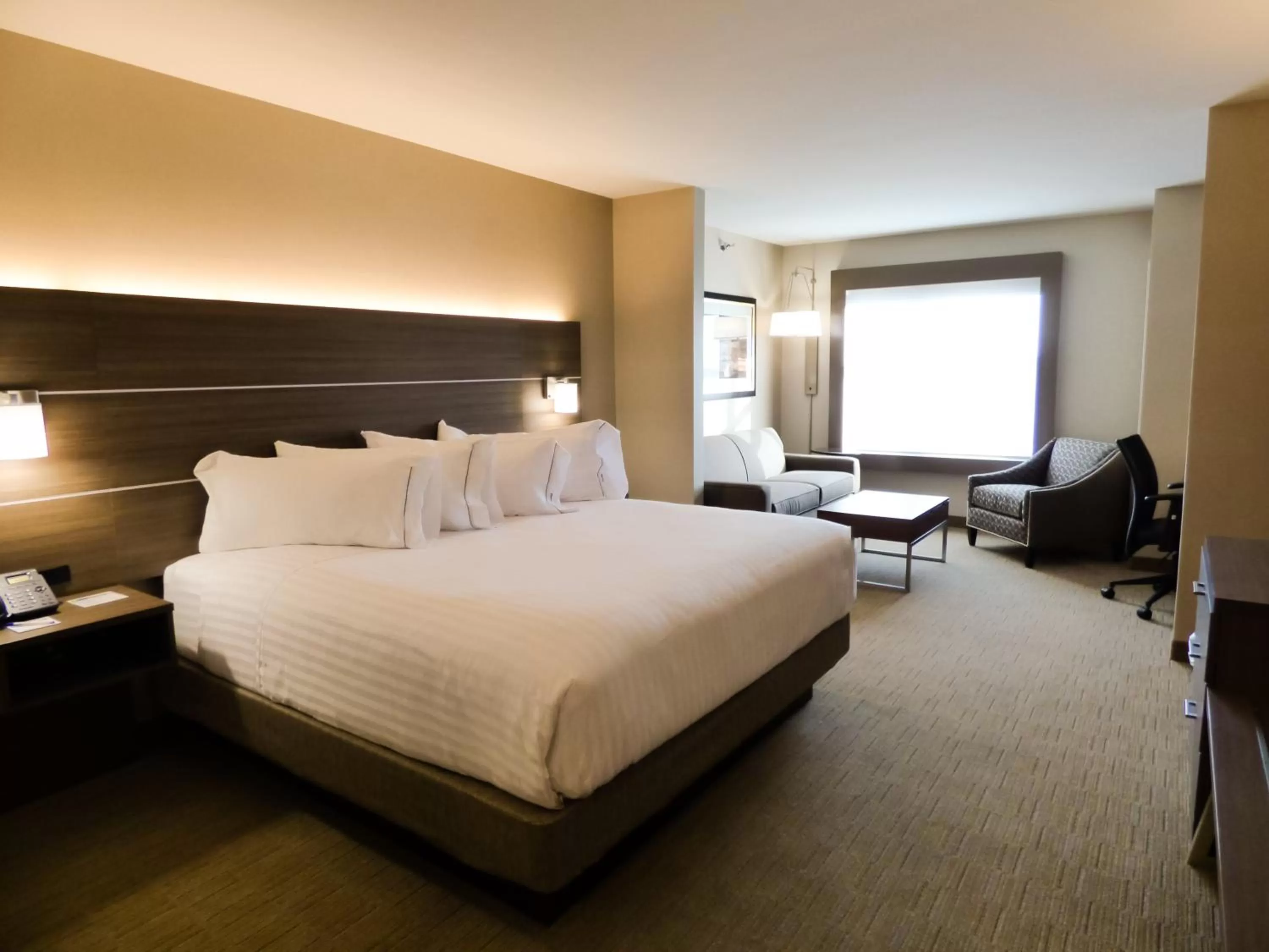 Photo of the whole room, Bed in Holiday Inn Express & Suites Plymouth - Ann Arbor Area by IHG