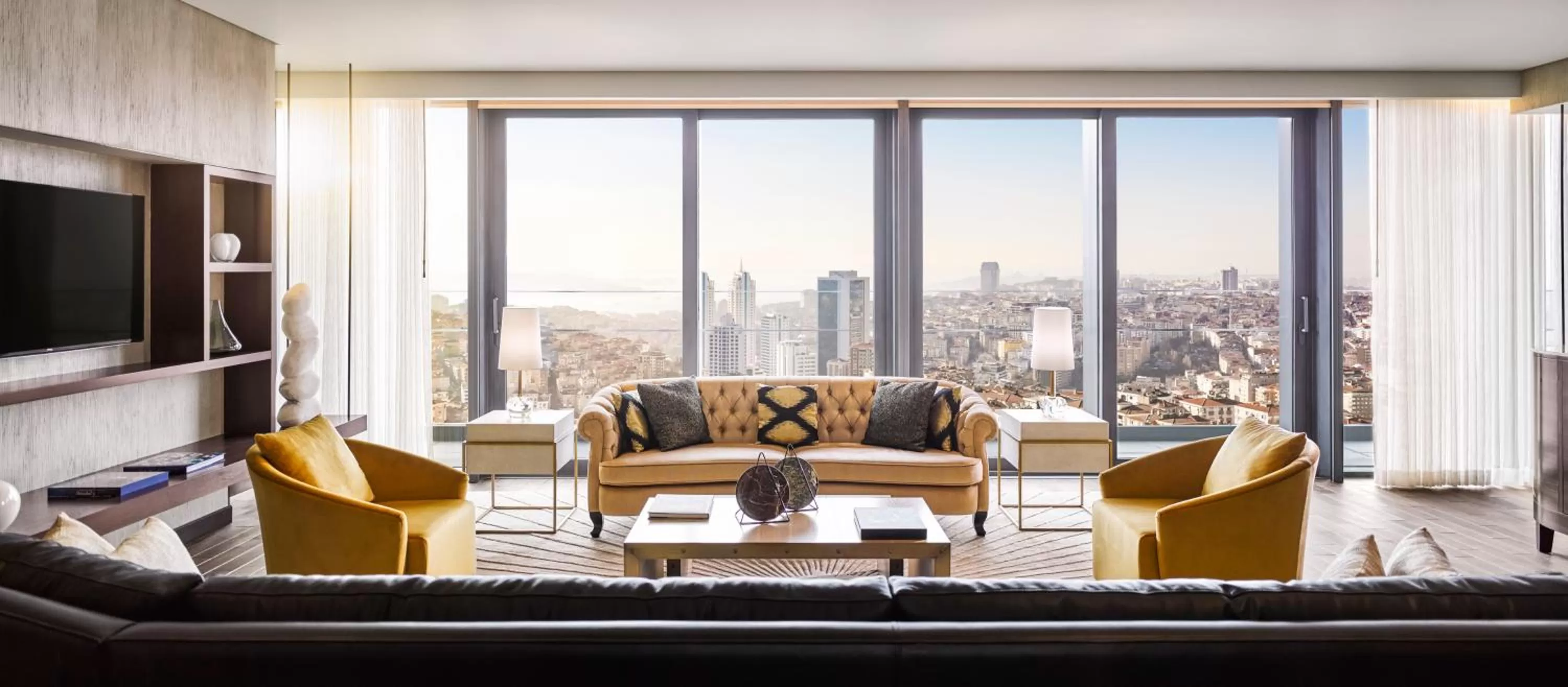 View (from property/room) in Fairmont Quasar Istanbul Hotel