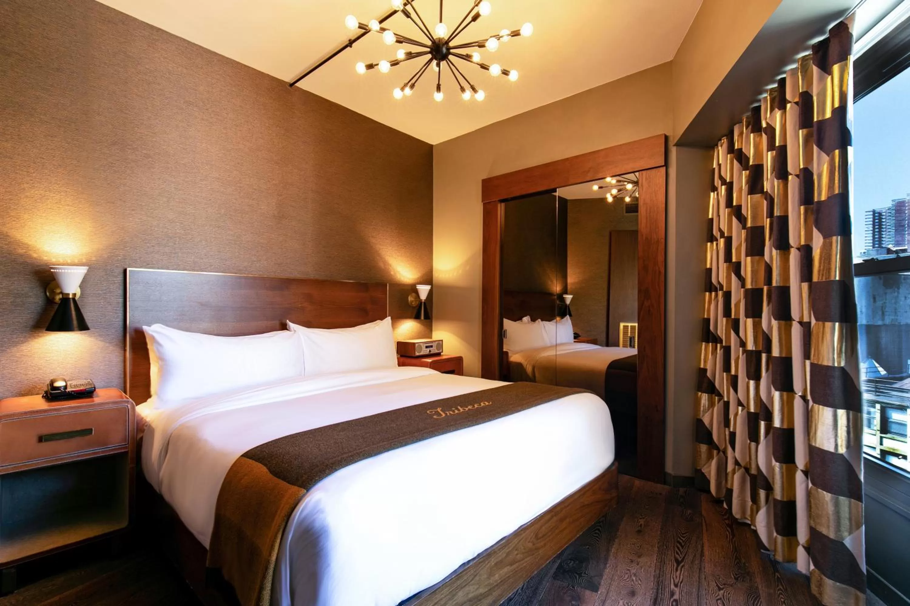 Bedroom, Bed in Roxy Hotel New York