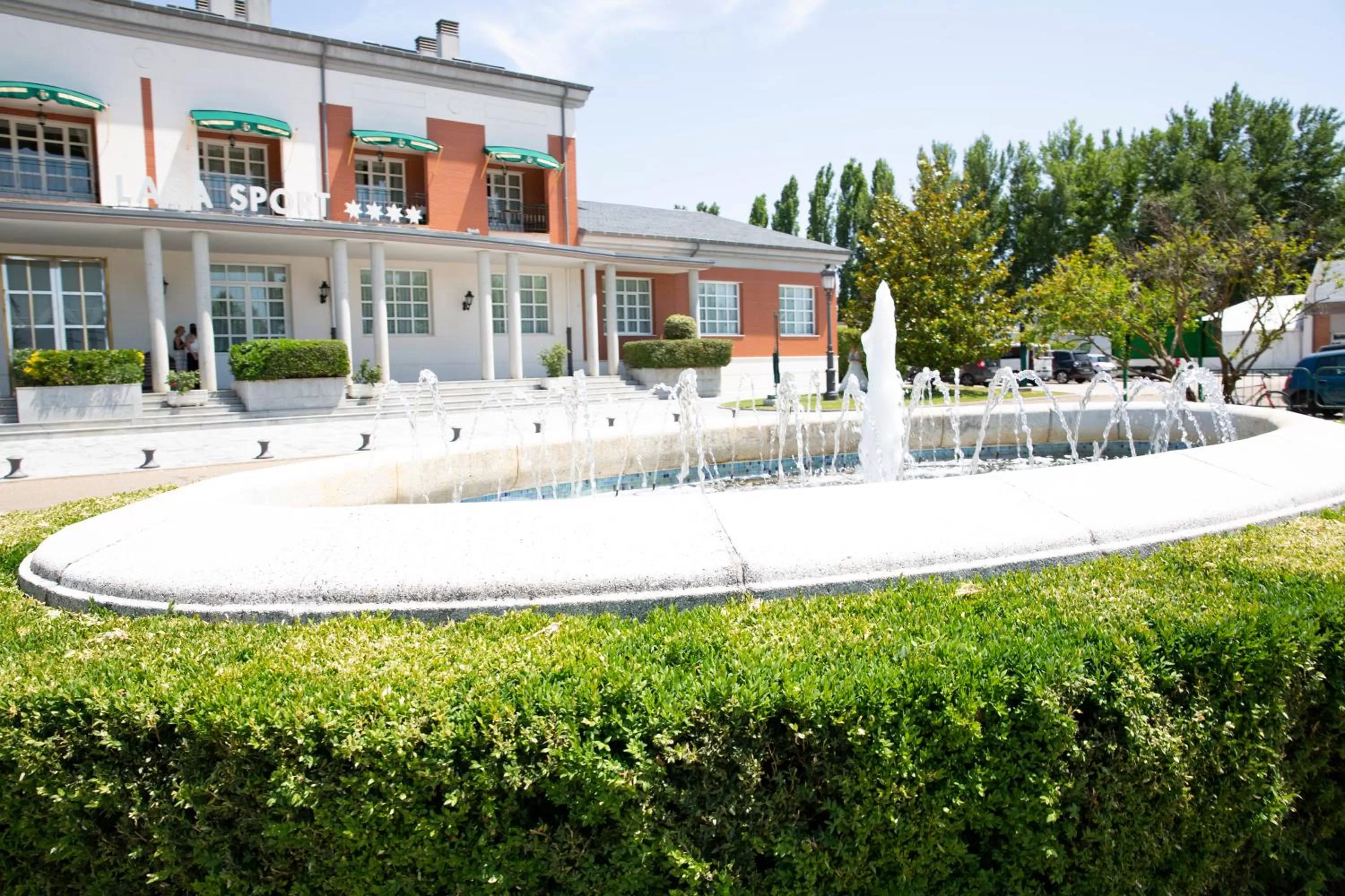 Garden in Hotel Lasa Sport