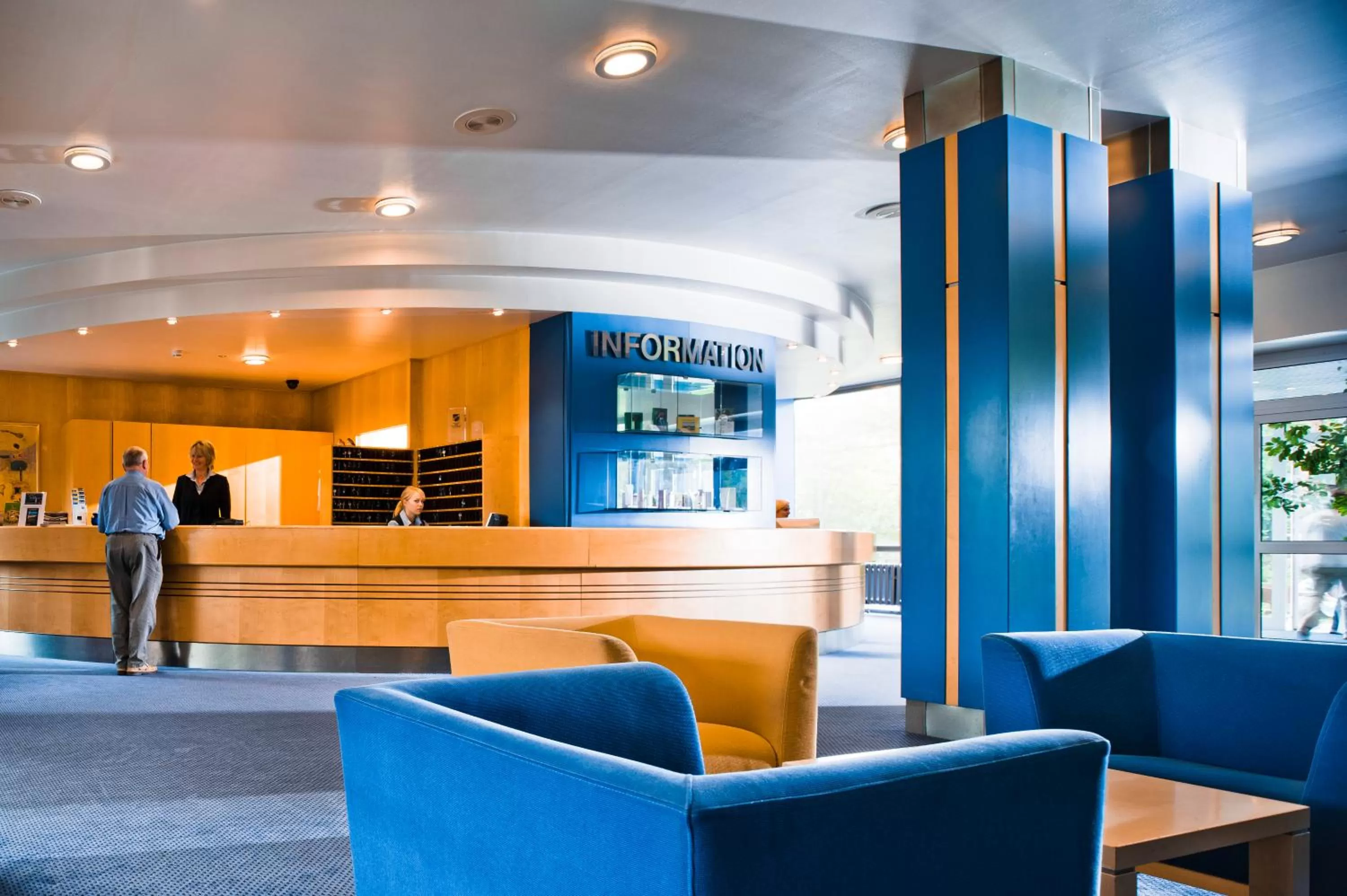 Lobby or reception in Baltic Zinnowitz - Hotel mit Meerwasserpool und Thermalbad