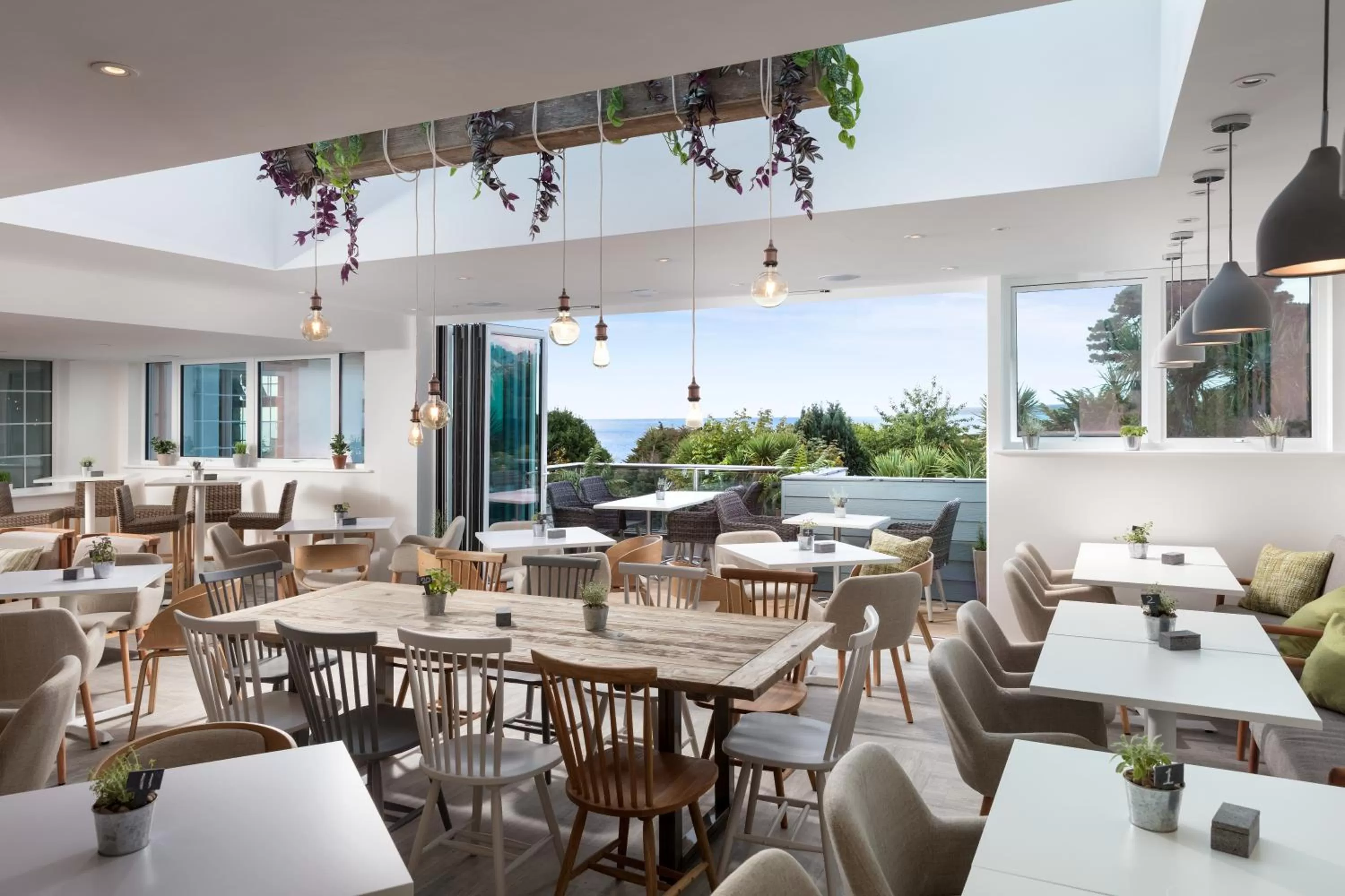 Dining area in St Michaels Resort, Falmouth
