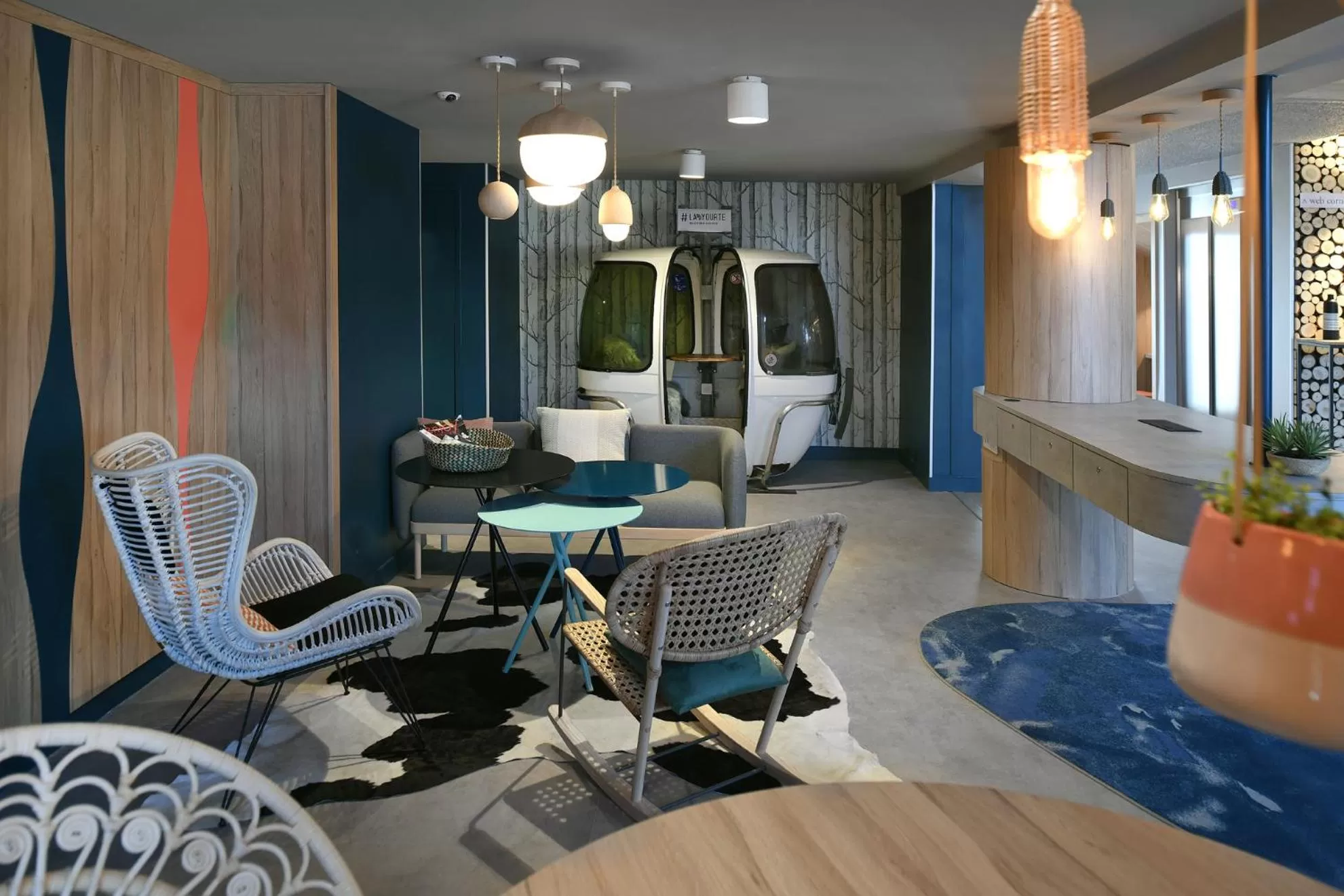 Lobby or reception in Mercure Annemasse Porte De Genève