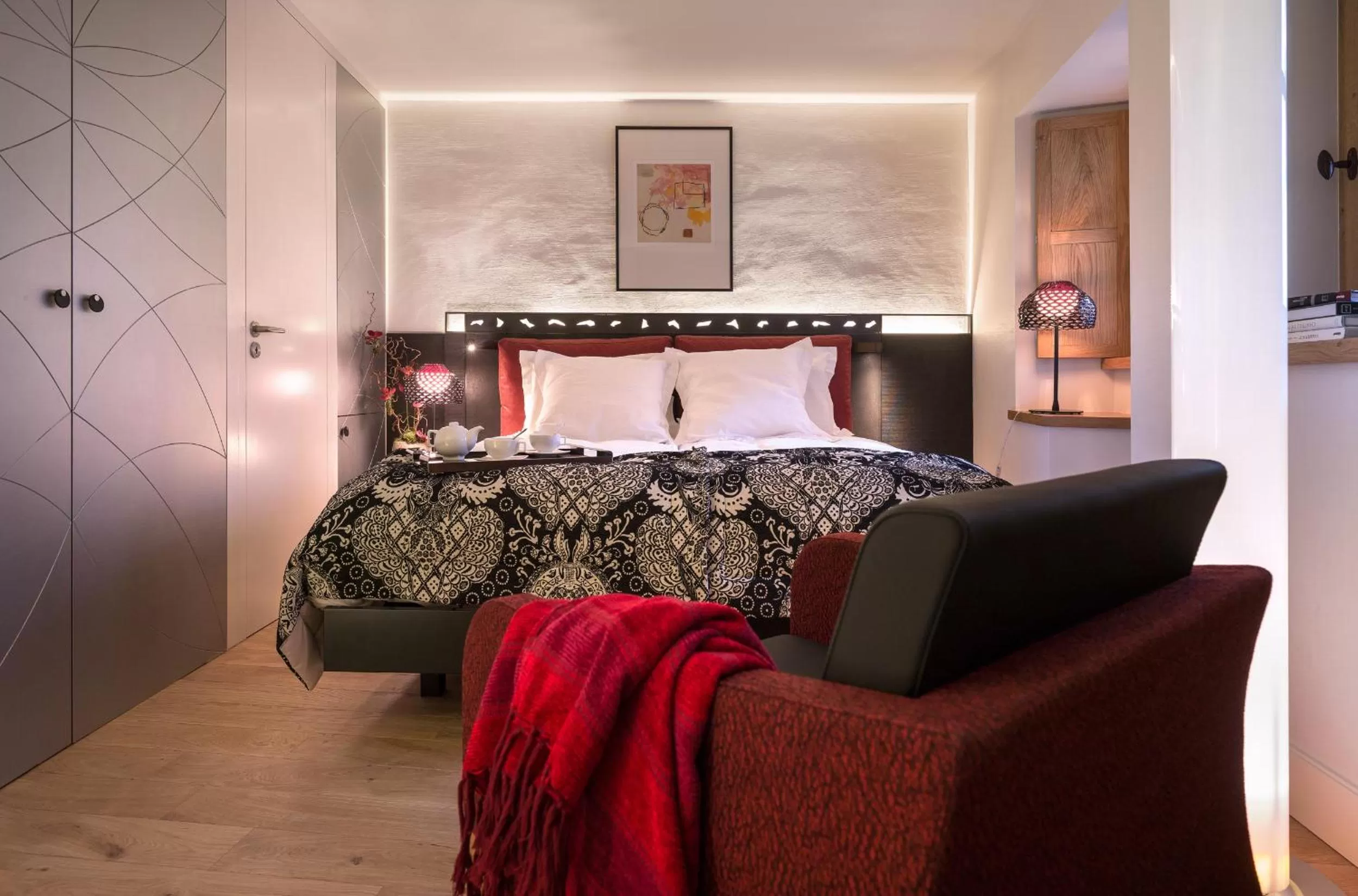 Bedroom, Bed in Les Loges Annecy Vieille Ville