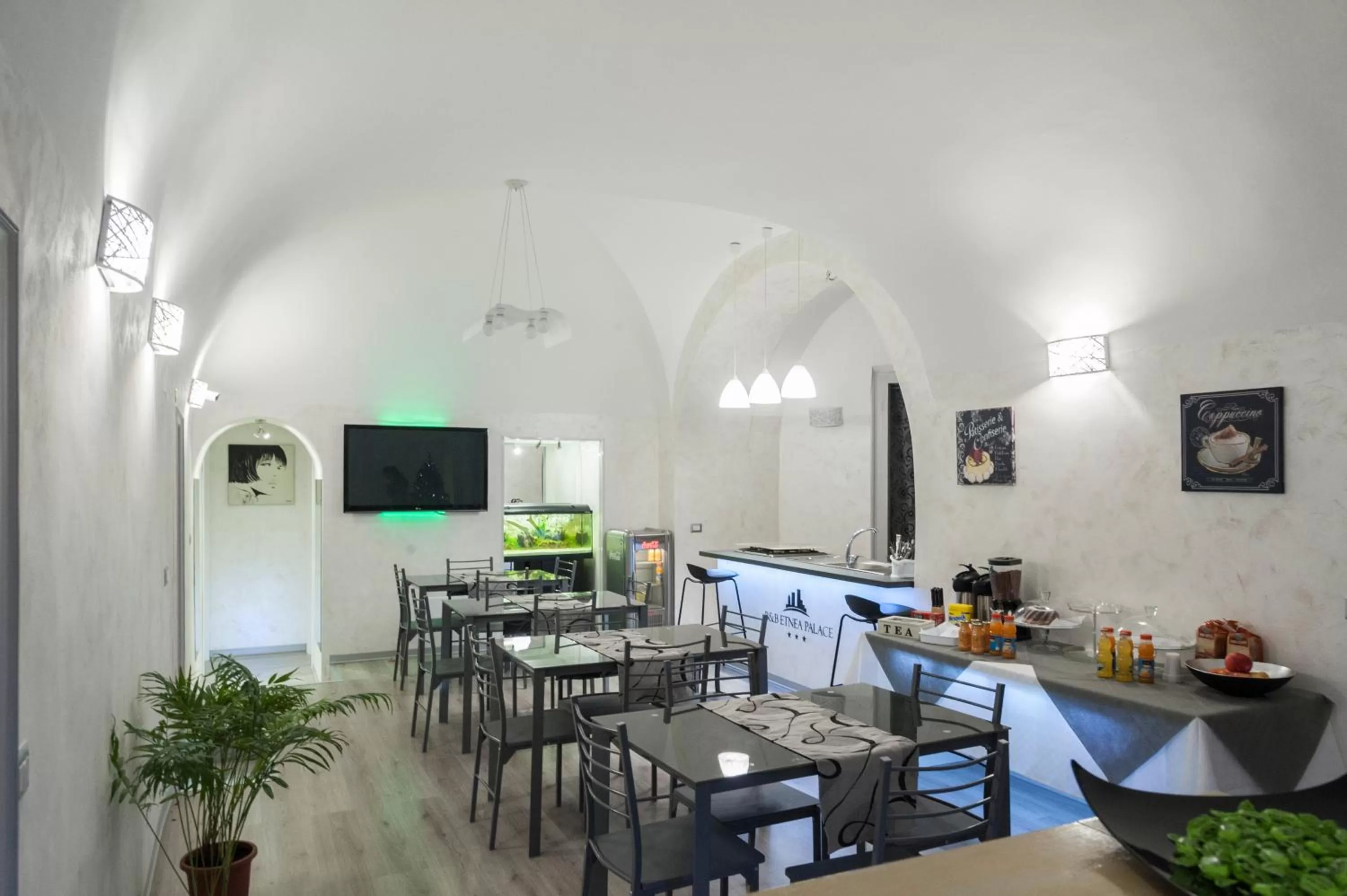 Lounge or bar in B&B Etnea Palace