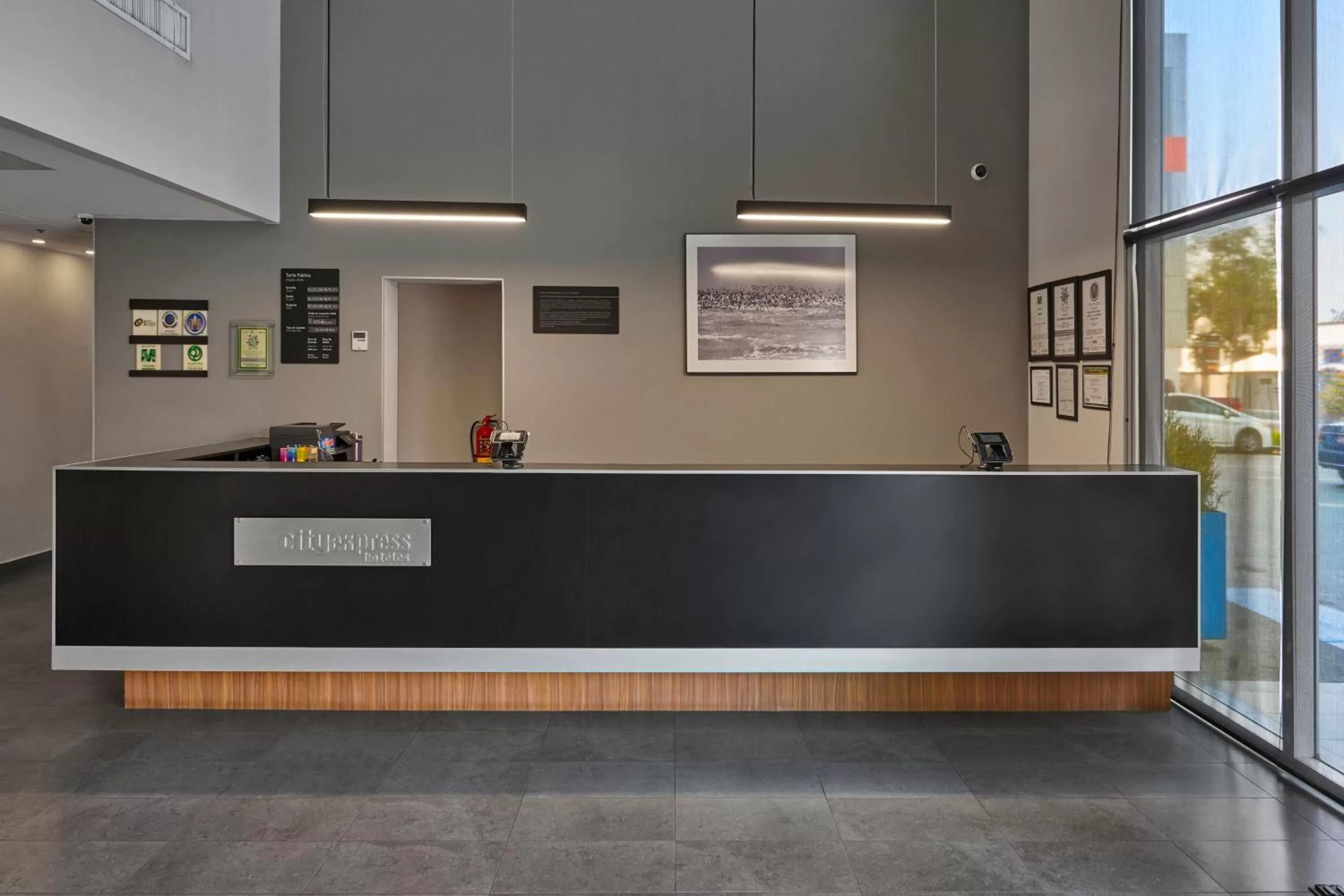 Lobby or reception in City Express by Marriott Tijuana Rio