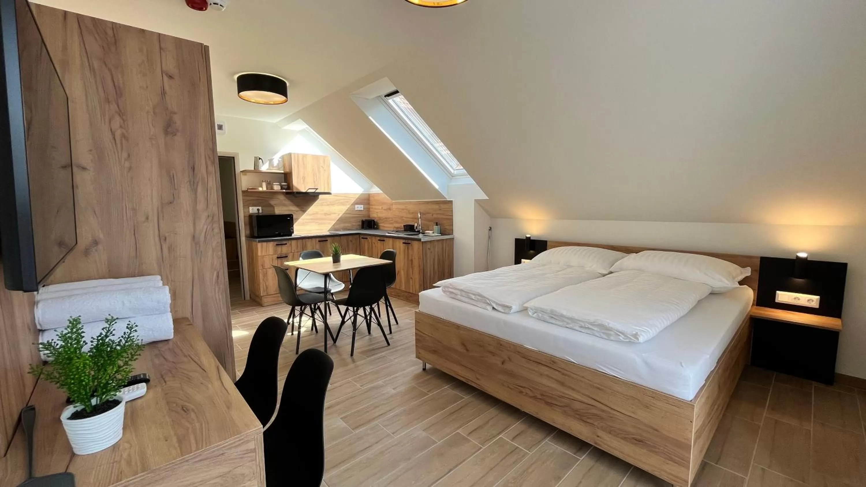 Bed in Rezidex Apartmanház