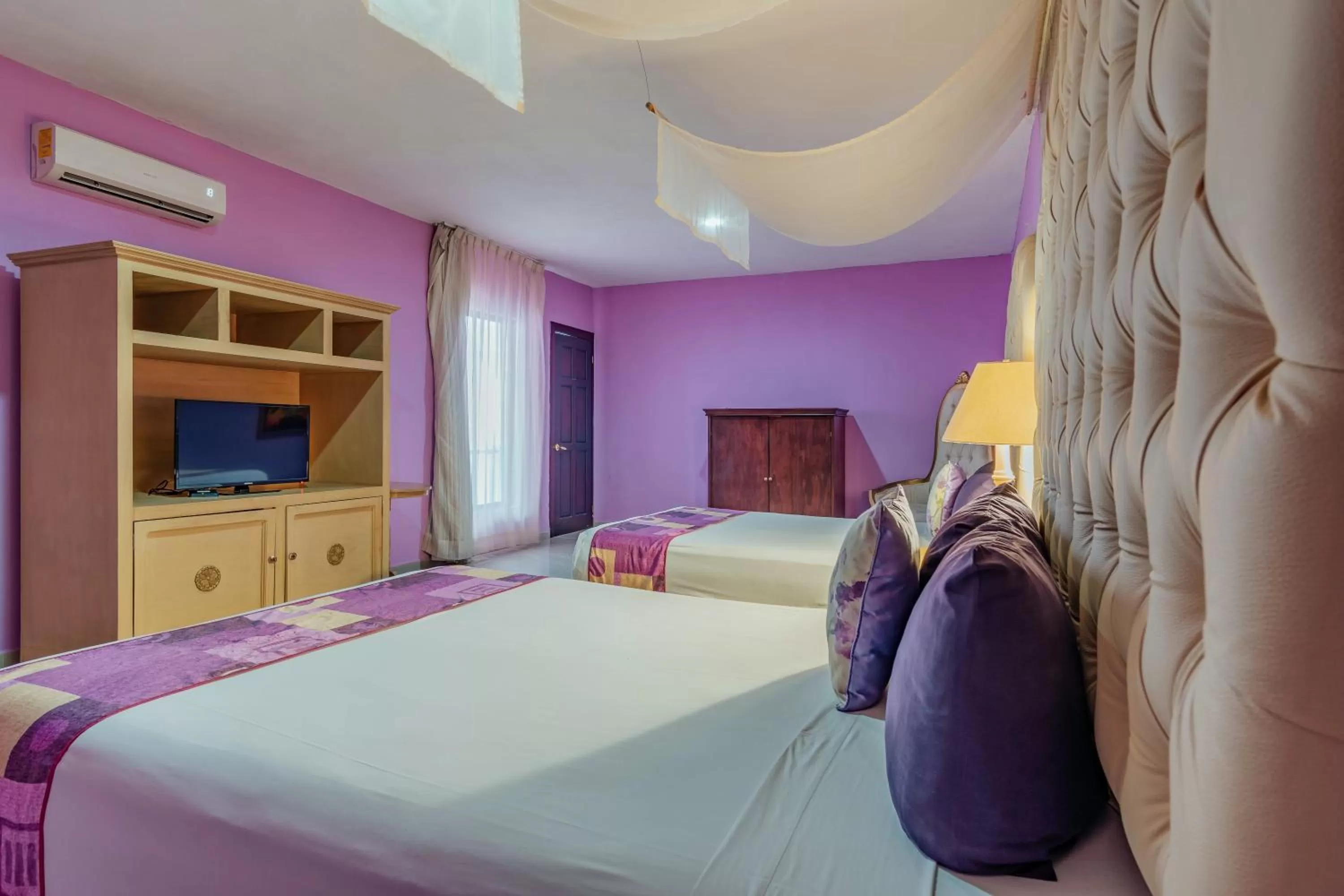 Bed in Hotel Lavanda CAS Merida