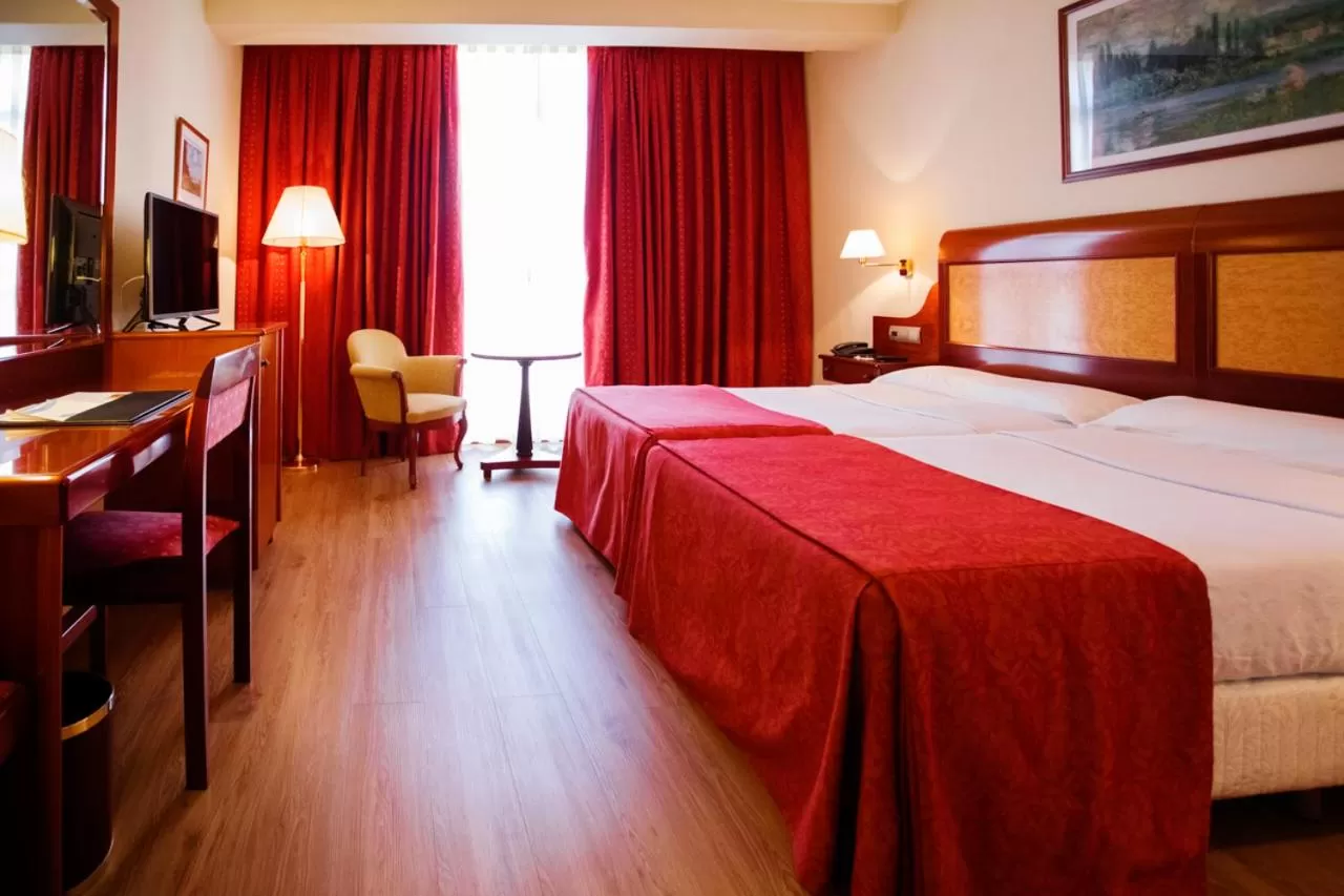 Bed in Gran Hotel de Ferrol