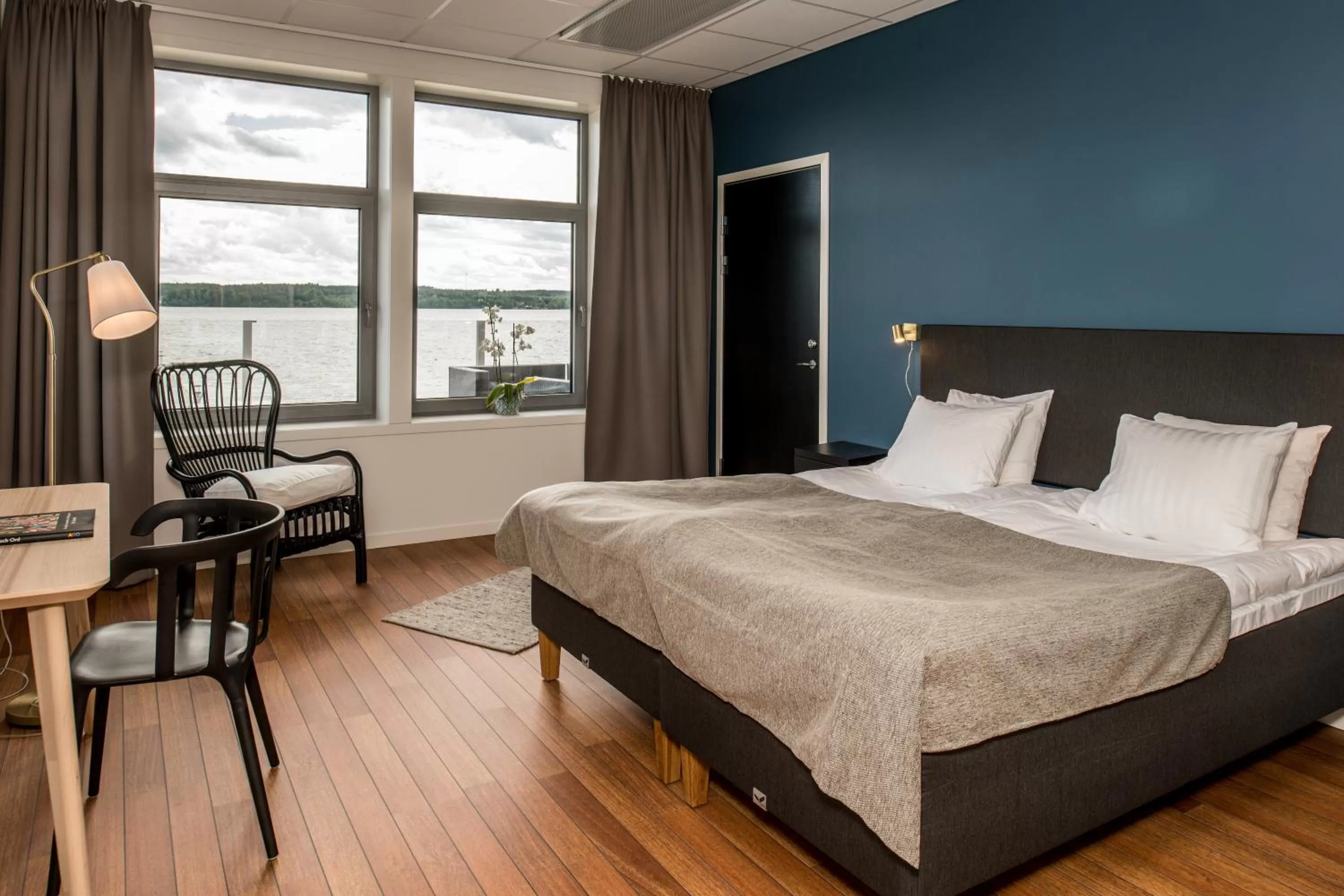 Bed in Strandpiren Hotell