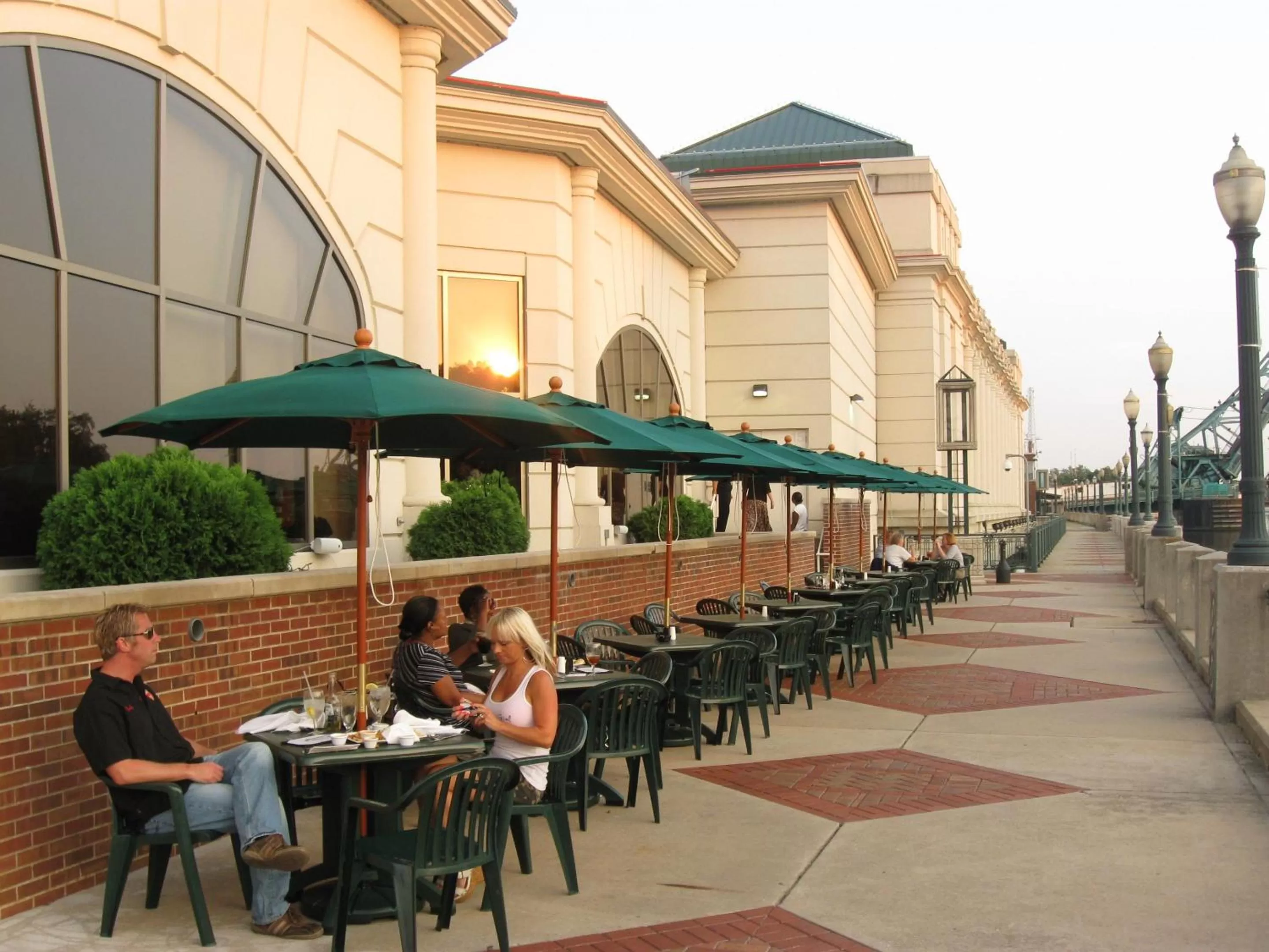 Seating area in Harrah's Joliet, A Caesars Destination