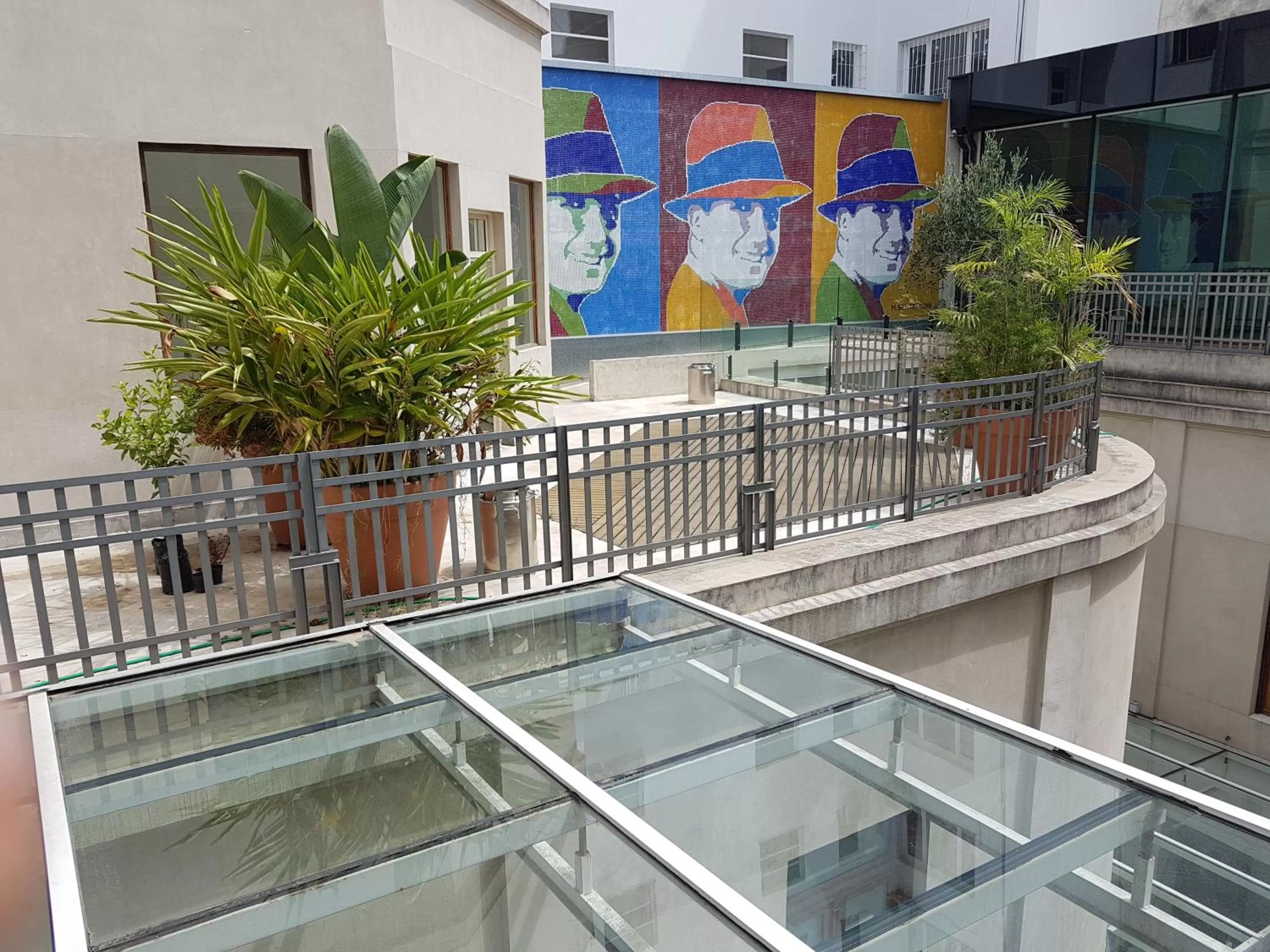 Patio in Cassa Lepage Art Hotel Buenos Aires