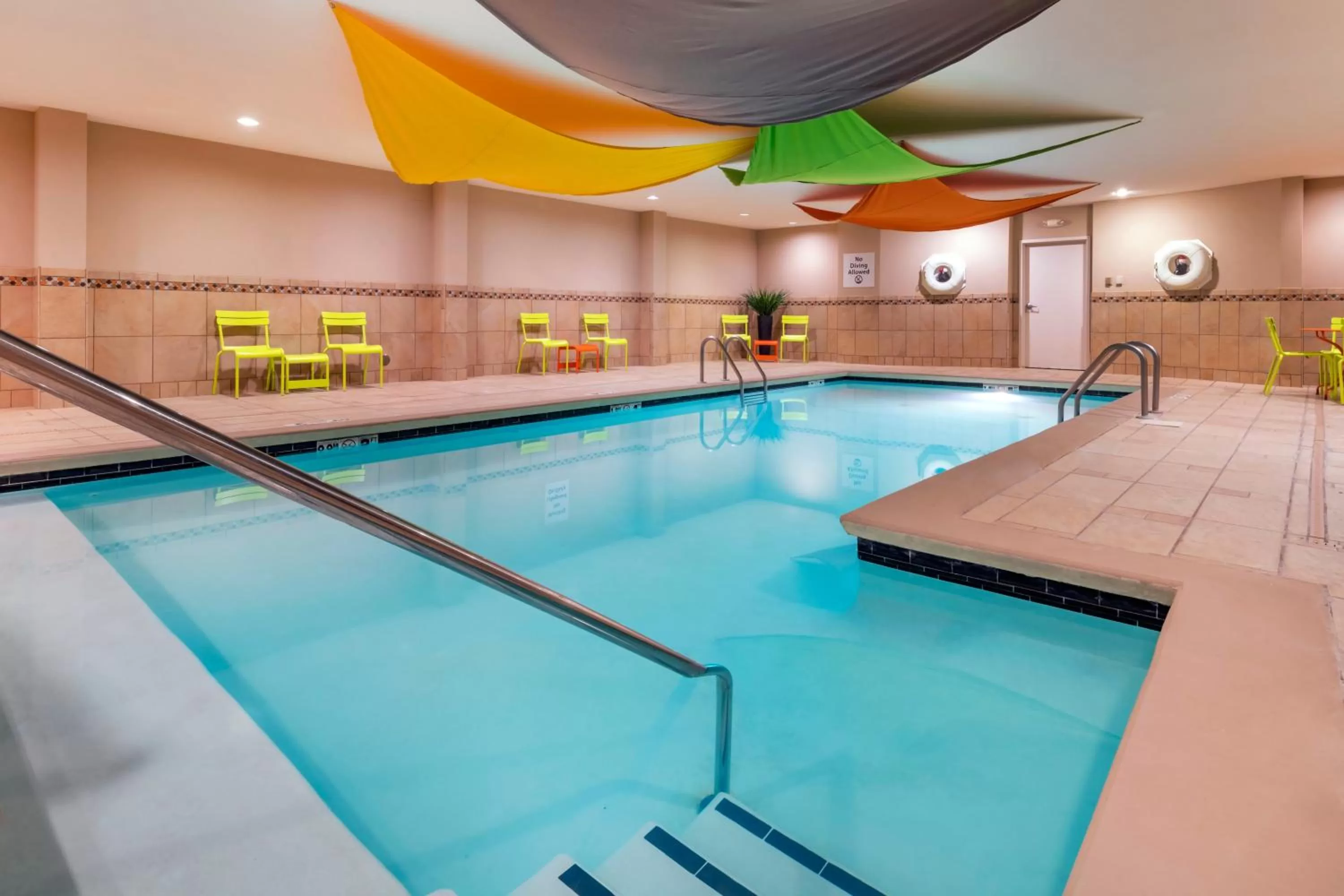 Swimming pool in Holiday Inn Express Hays by IHG