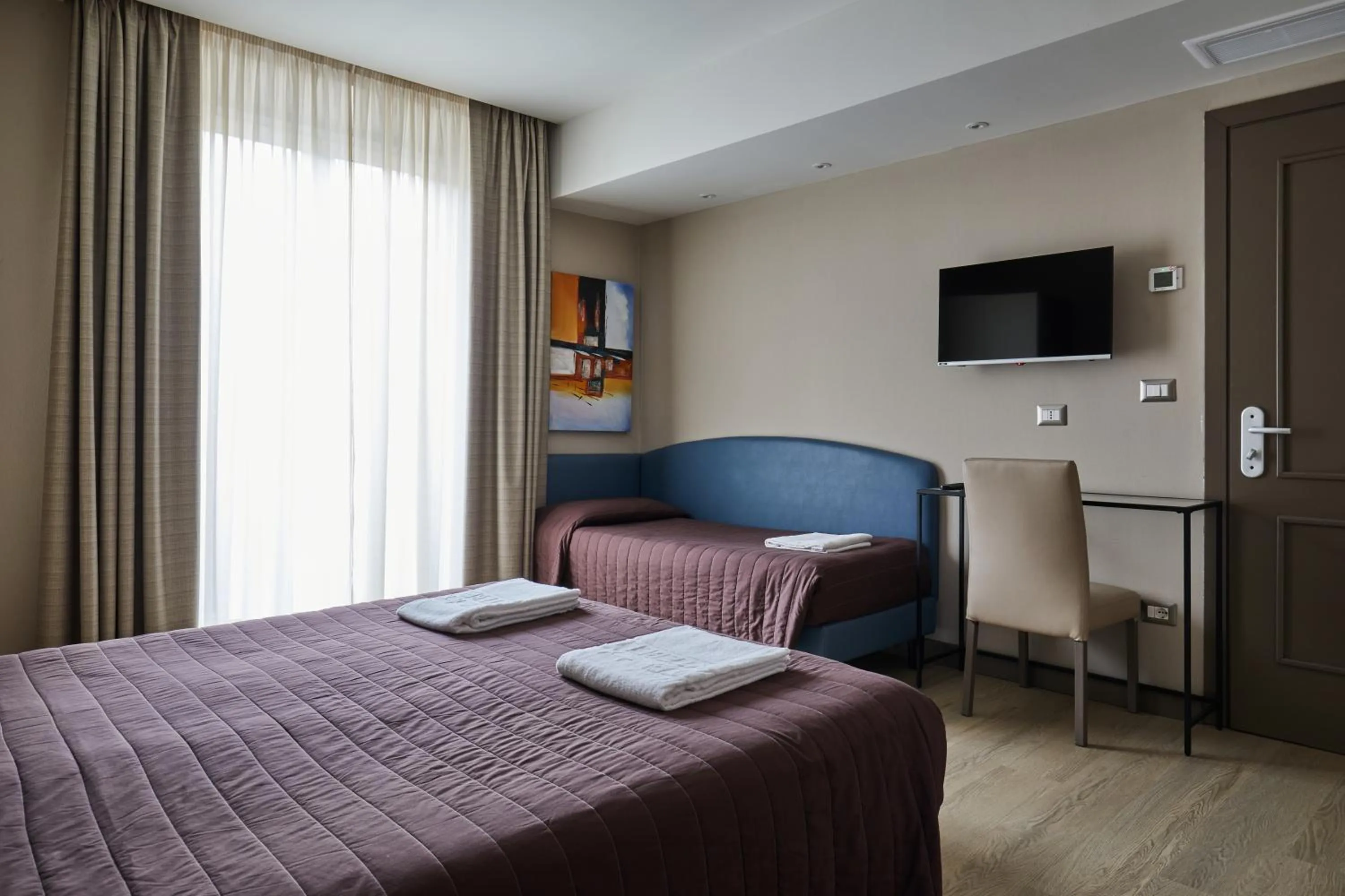 Bed in Hotel Montebello