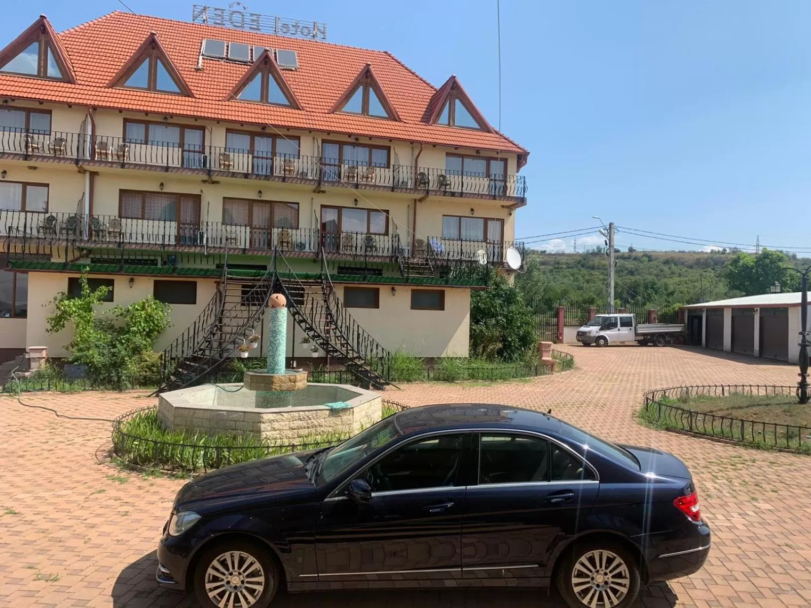 Property building in Hotel Eden