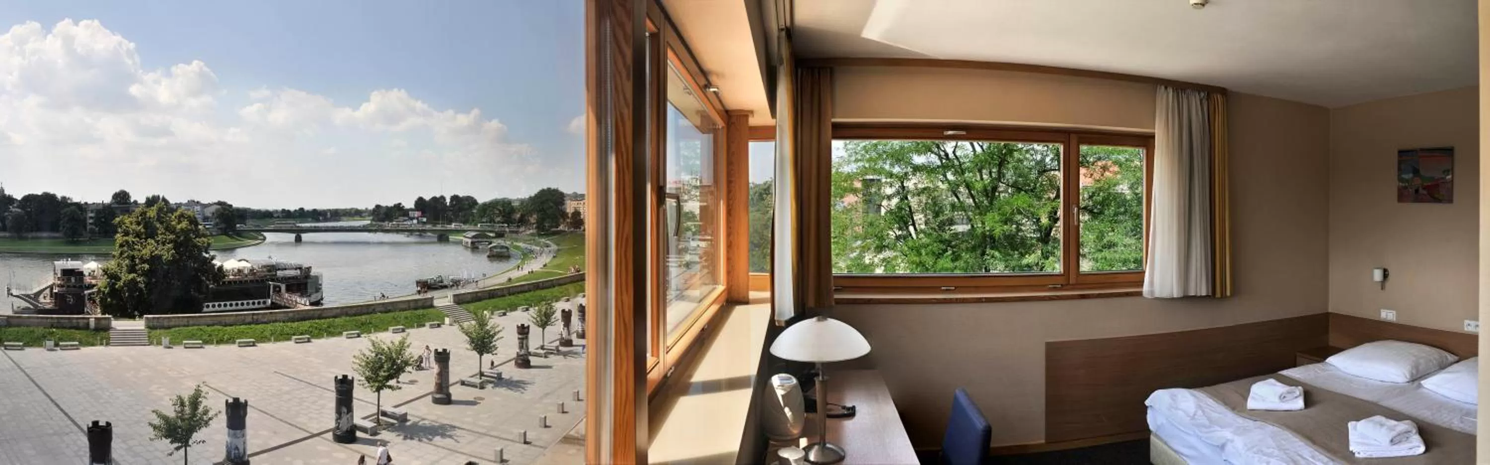 Bed in Hotel Pod Wawelem