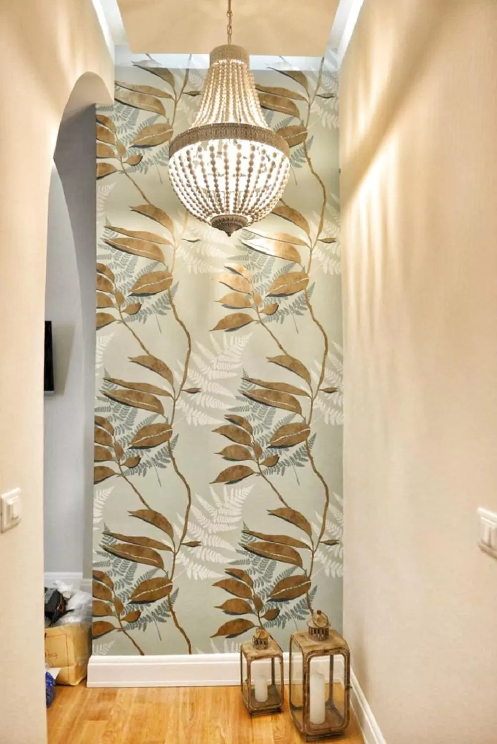 Decorative detail in Domus D'Angelo B&B