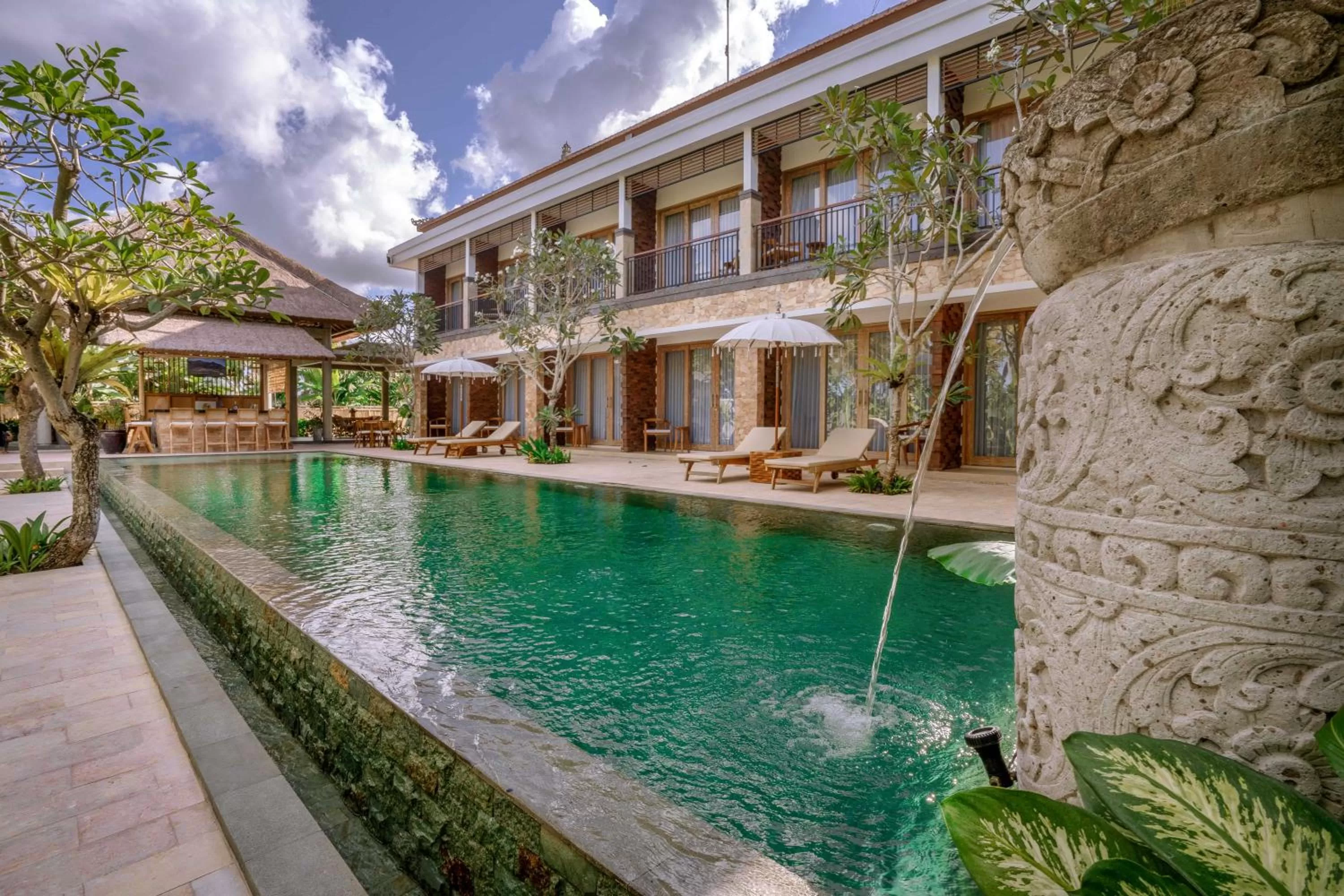 Property building in Kahayana Suites Ubud