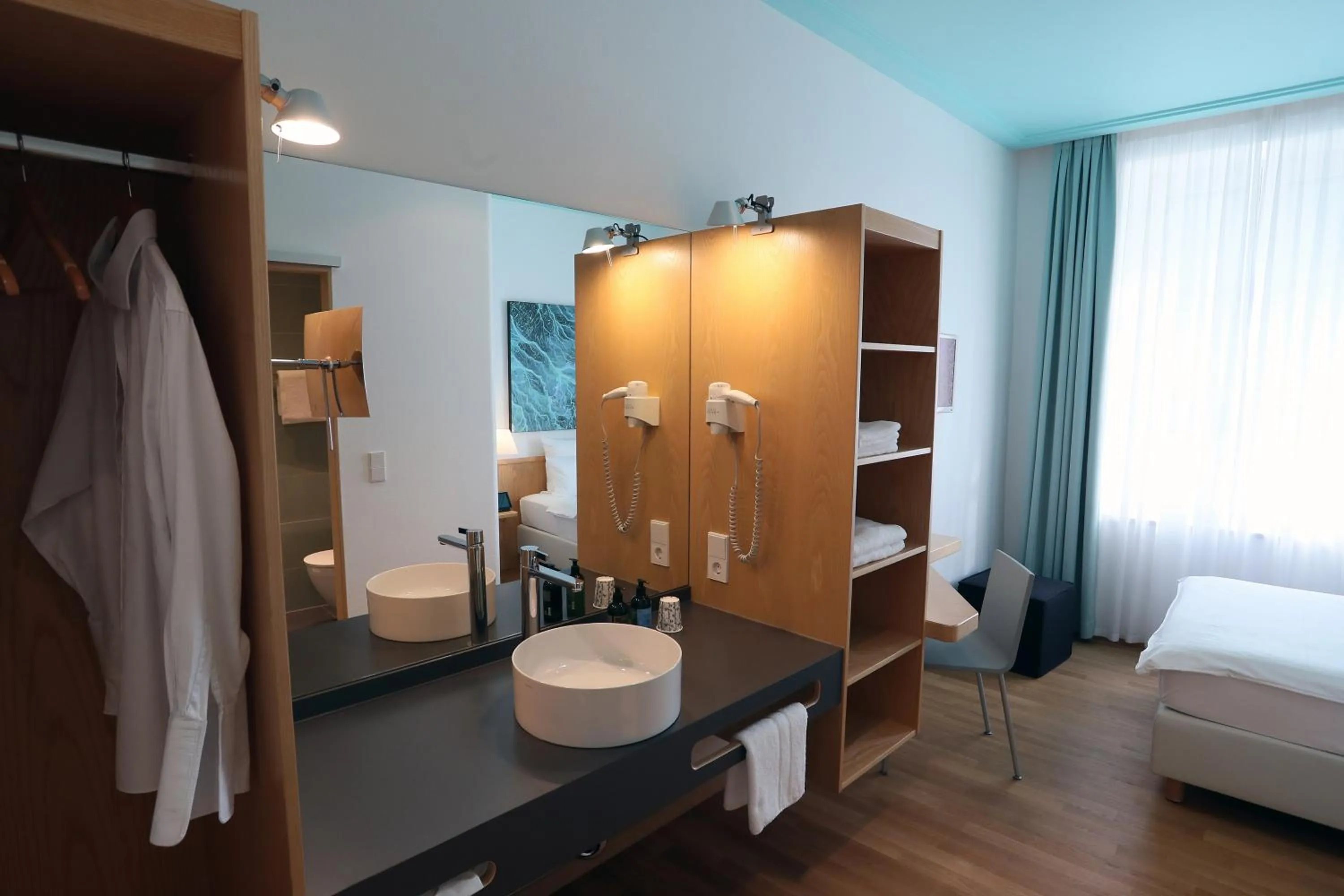 Bathroom, Bed in MOMA1890 Boutique Hotel