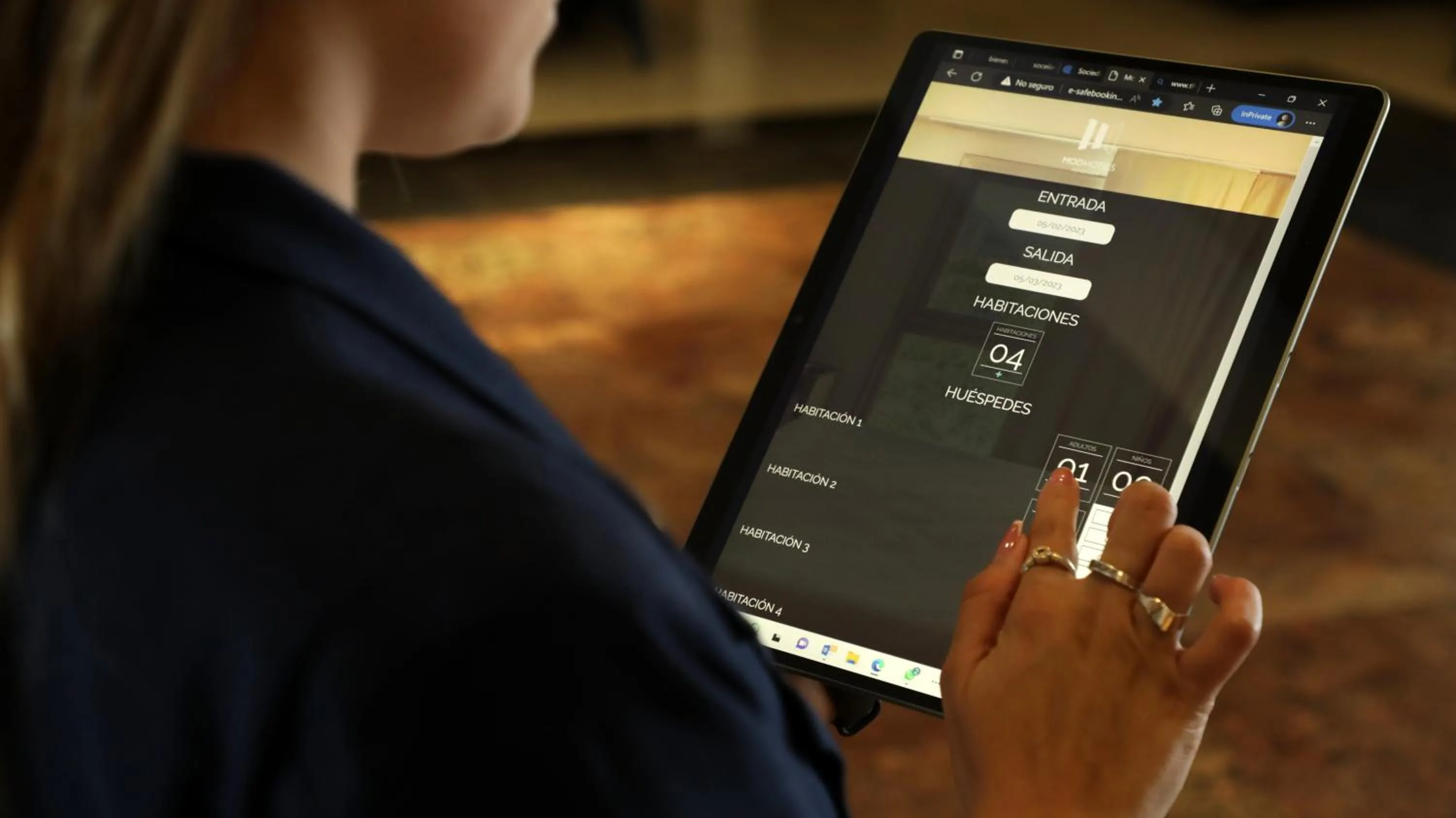 Lobby or reception in Mod Hotels Mendoza