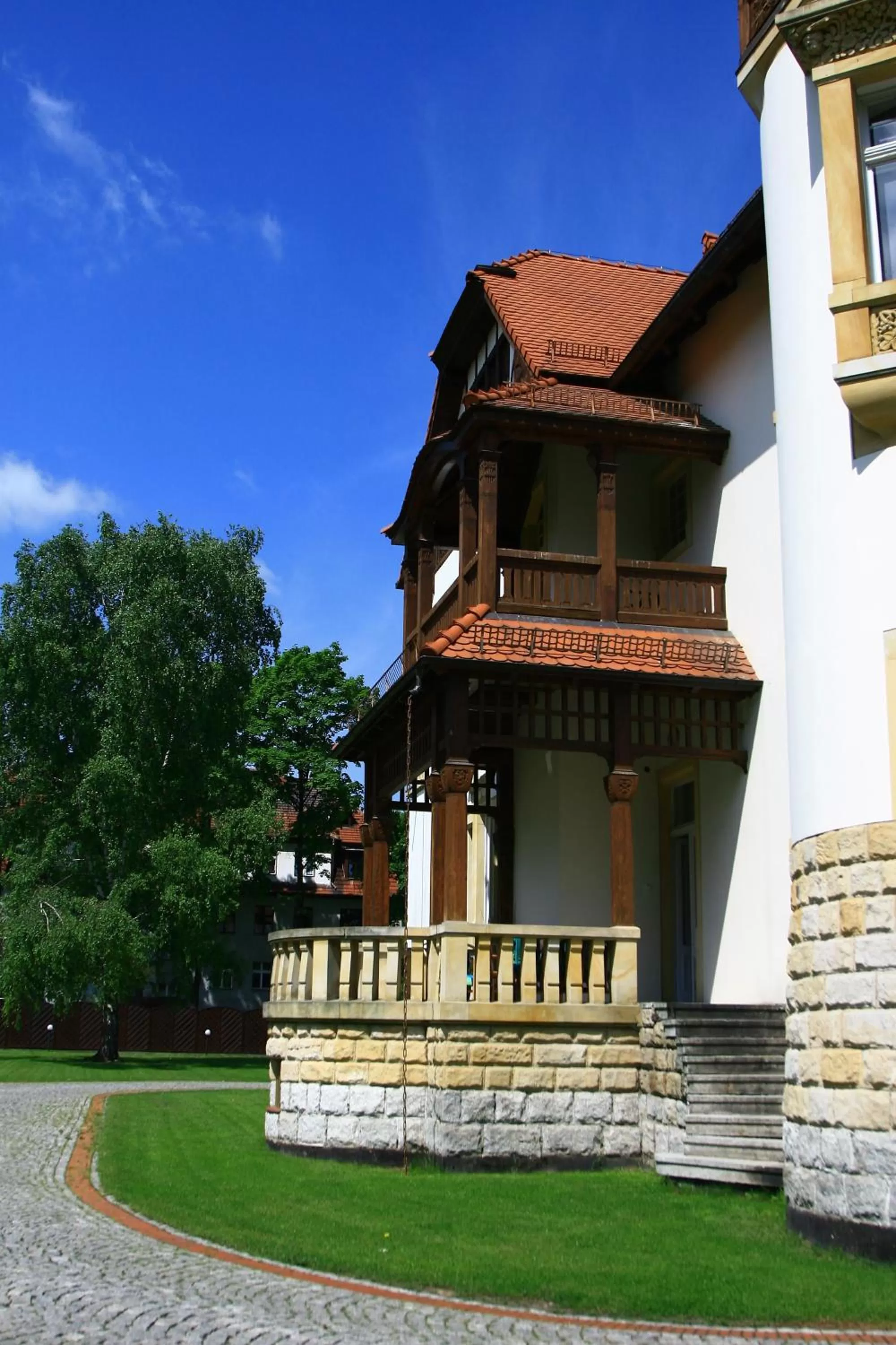 Facade/entrance in Hotel Pałacyk