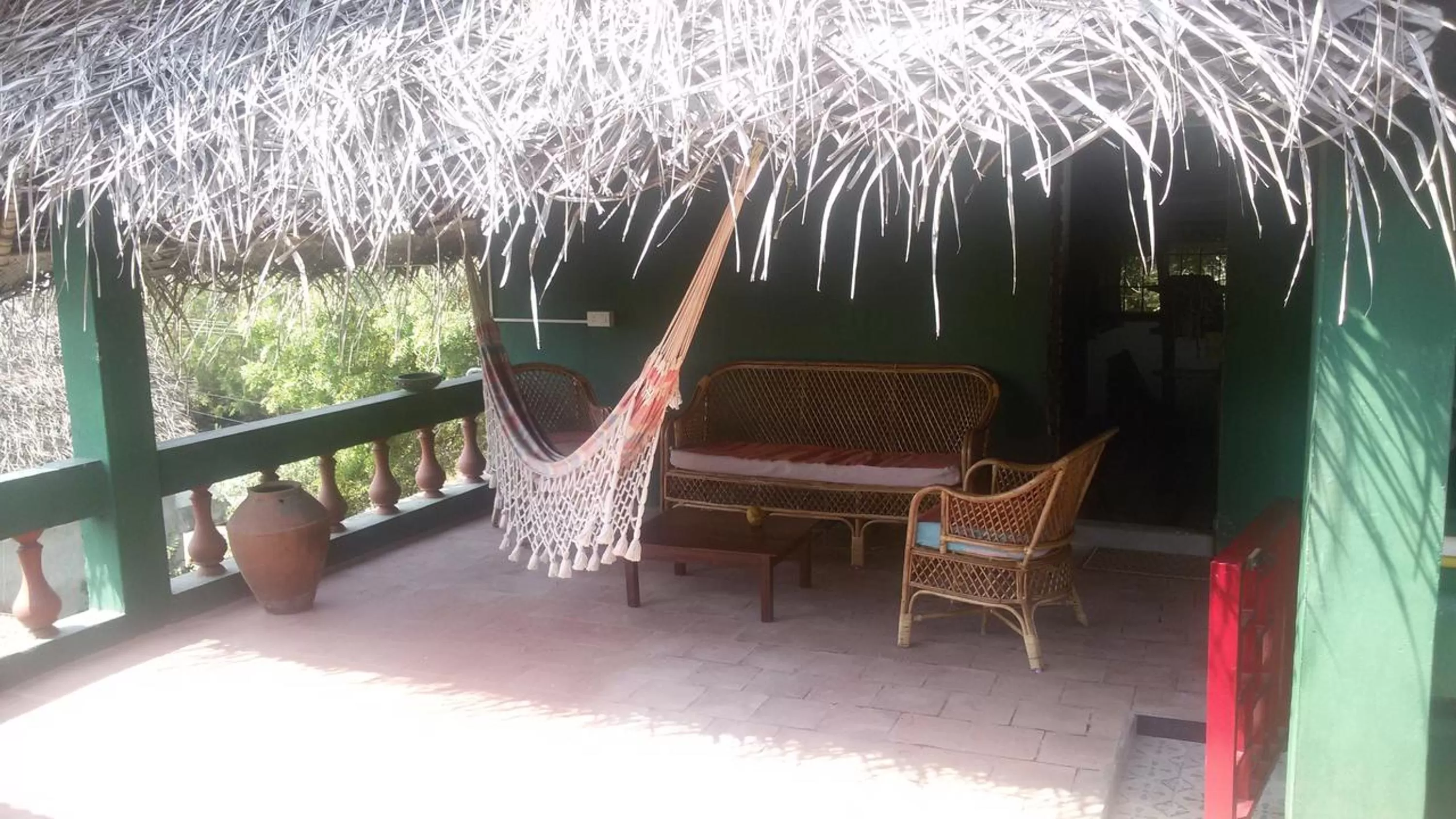 Patio in Green's Guest House